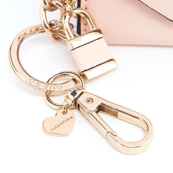 Guess Gia Envelope Keychain in Pink | Lyst