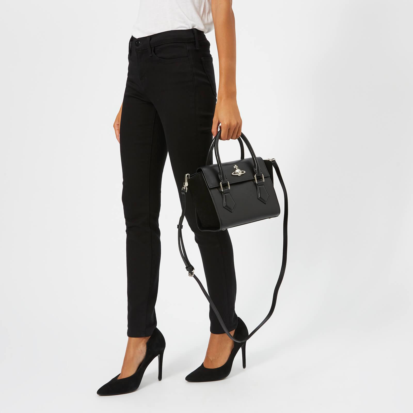 Vivienne Westwood Leather Matilda Small Handbag in Black - Lyst
