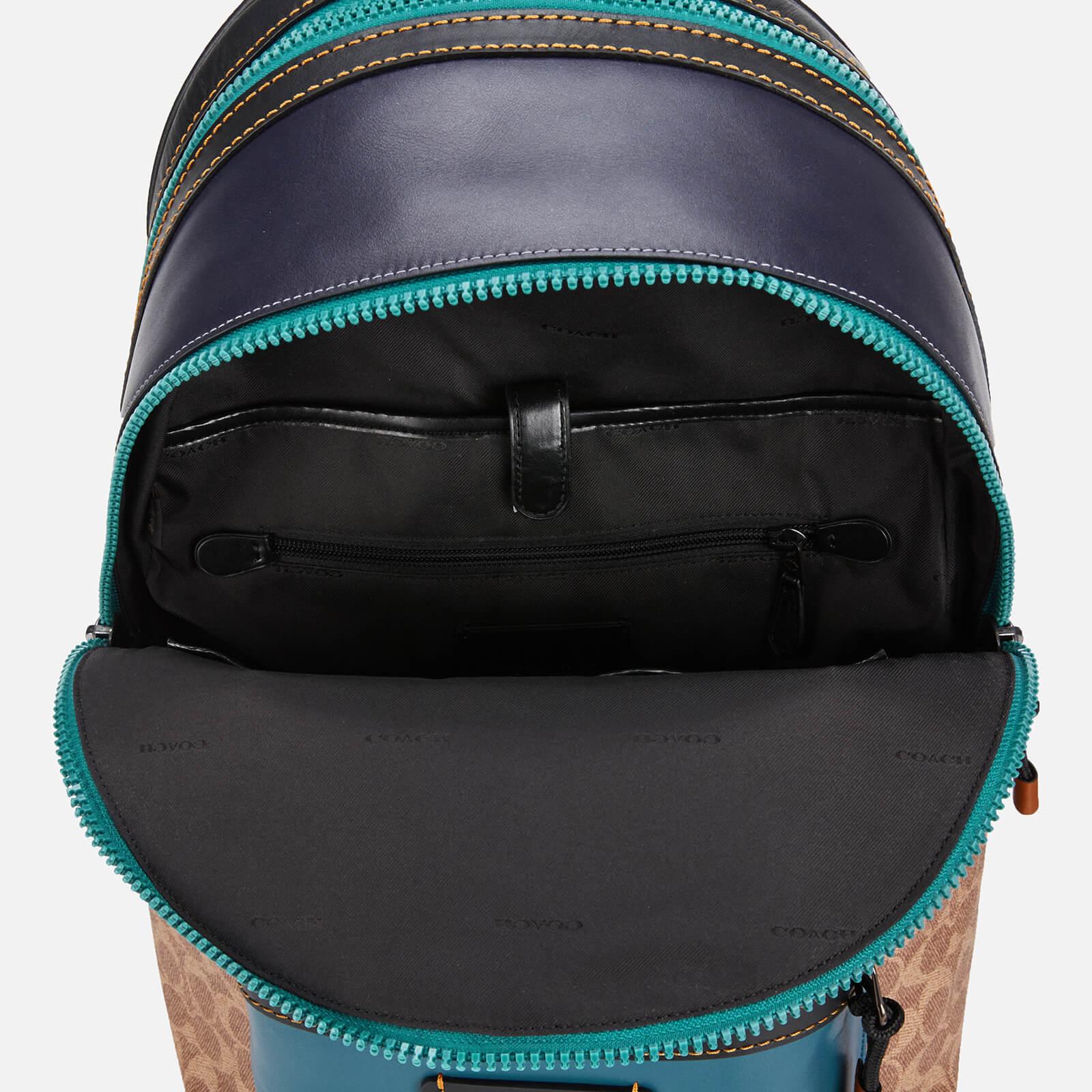 COACH Academy Backpack In Signature Canvas With Rexy By Zhu Jingyi for Men Lyst