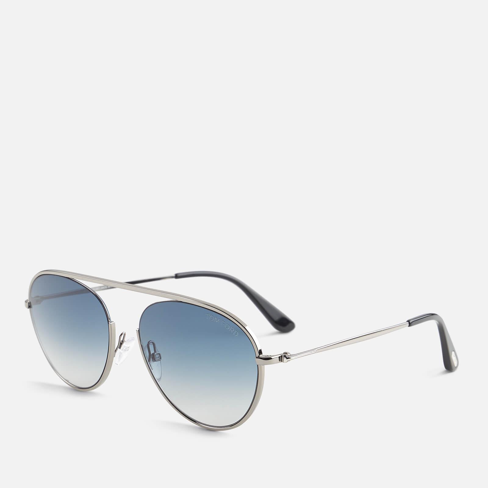 Tom Ford Keith Aviator Style Sunglasses in Blue for Men | Lyst