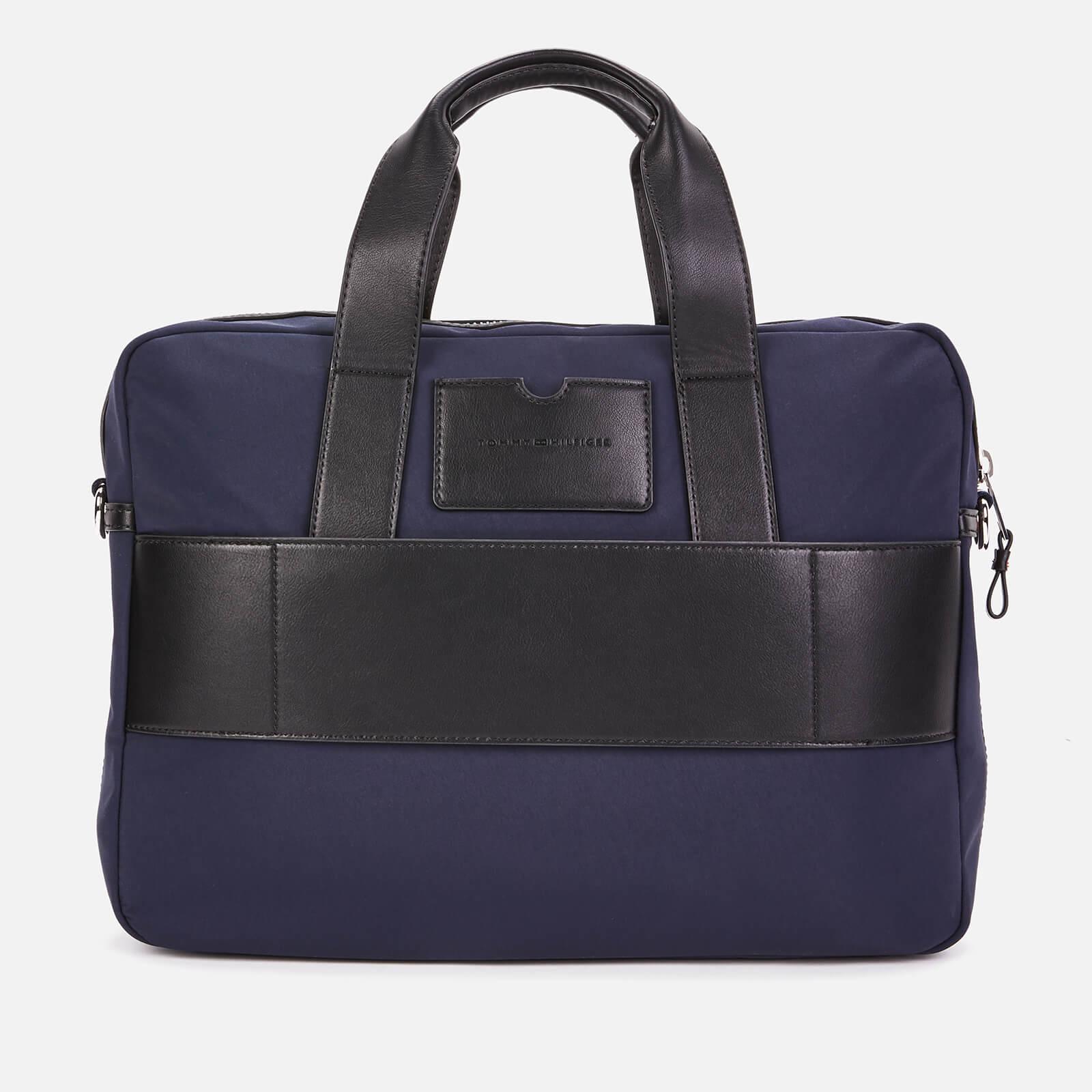 Tommy Hilfiger Elevated Signature Tape Laptop Bag in Blue for Men | Lyst