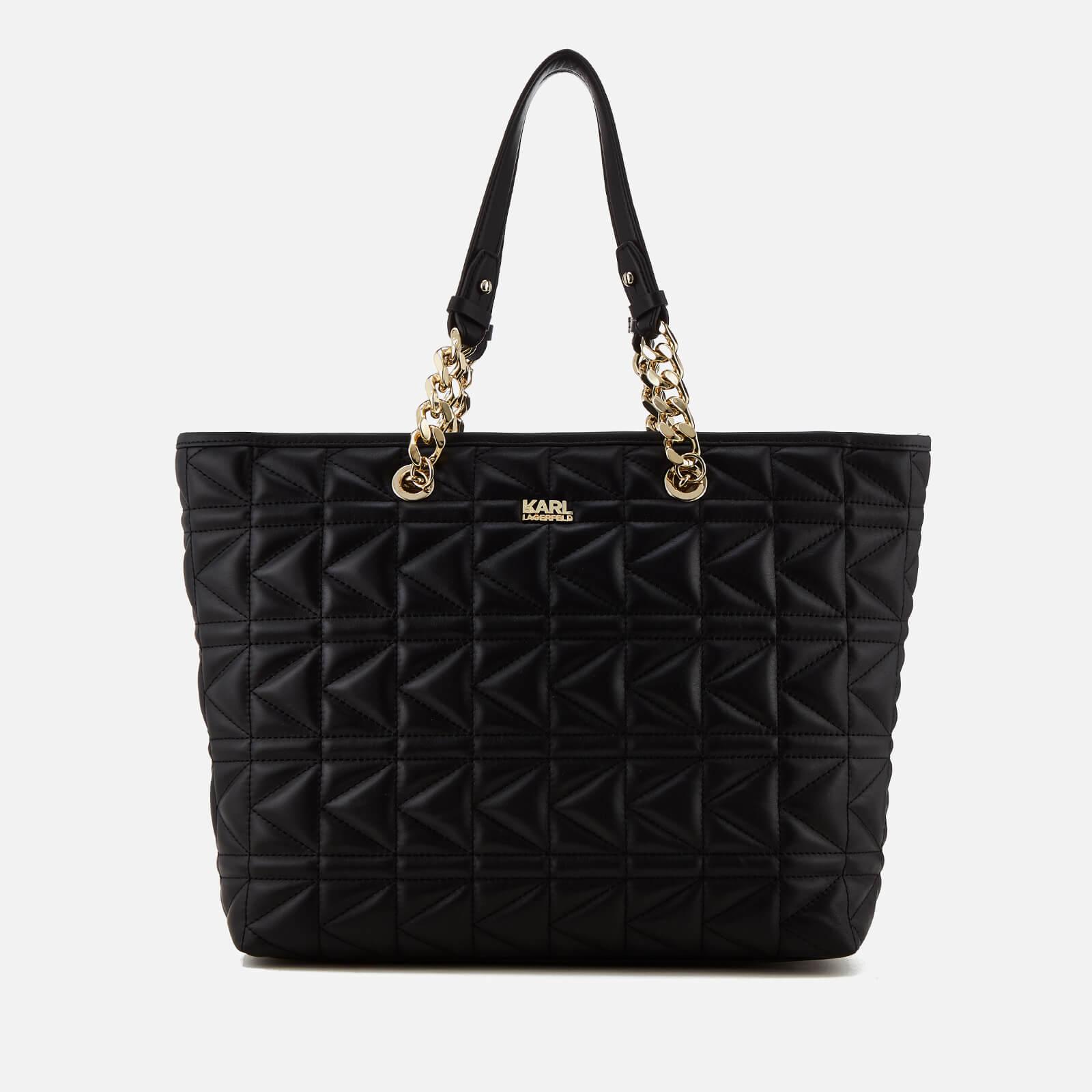 Karl Lagerfeld K/kuilted Shopper Bag Core in Black Lyst