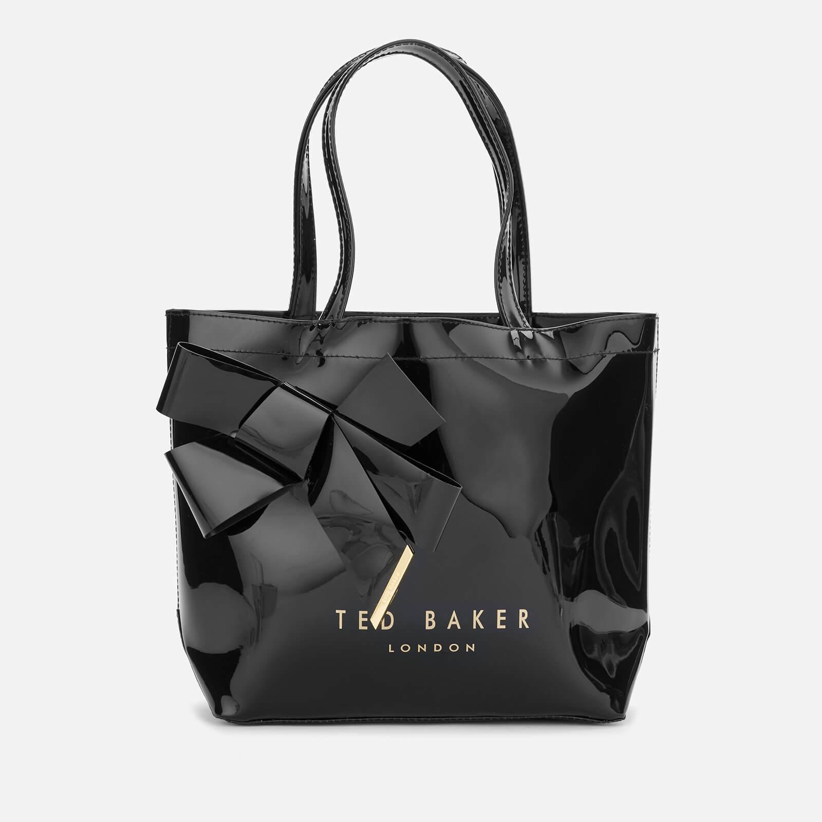 Ted Baker Nikicon Knot Bow Small Icon Bag in Black | Lyst UK