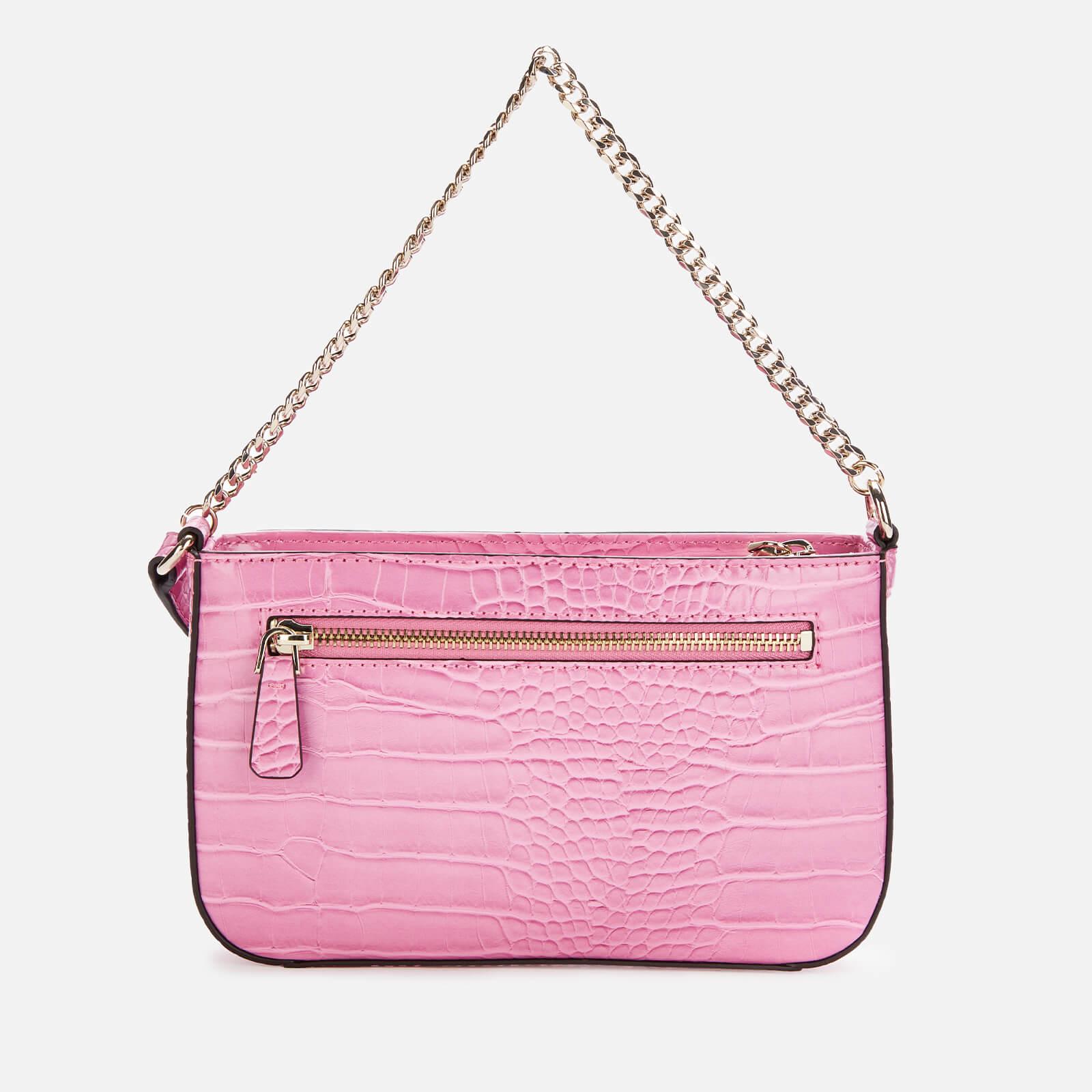 Guess Katey Mini Top Zip Shoulder Bag in Pink | Lyst