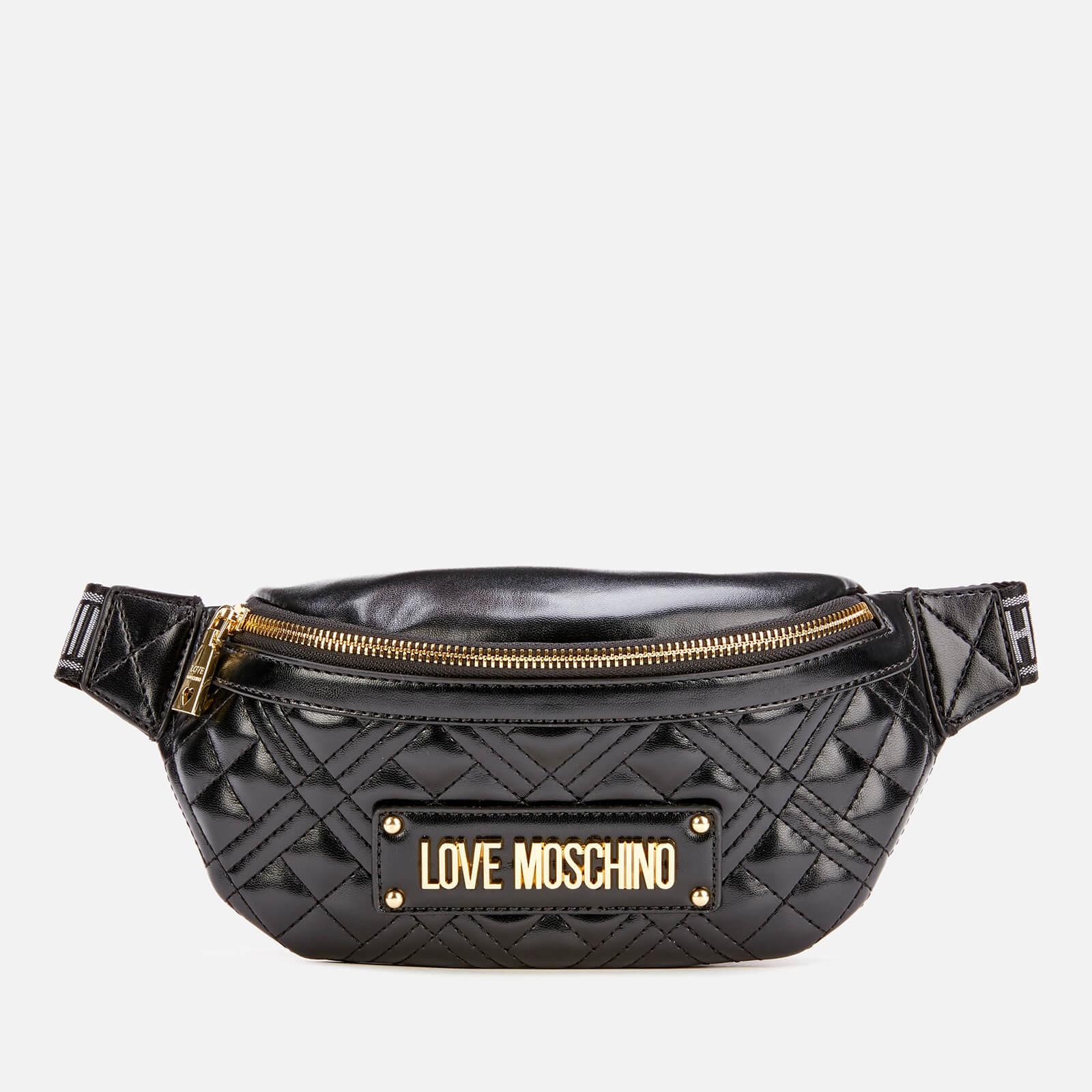 love moschino quilted bum bag