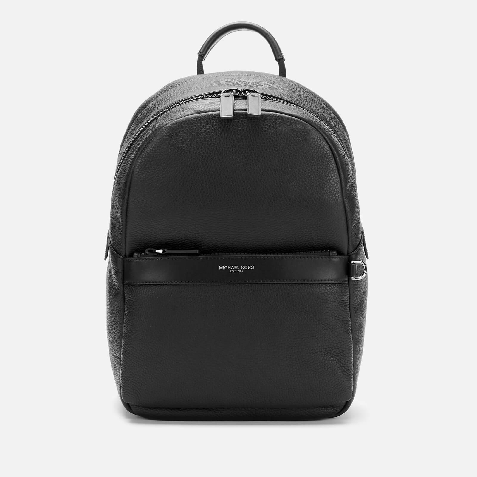 Michael Kors Greyson Pebble Backpack in Black for Men - Lyst