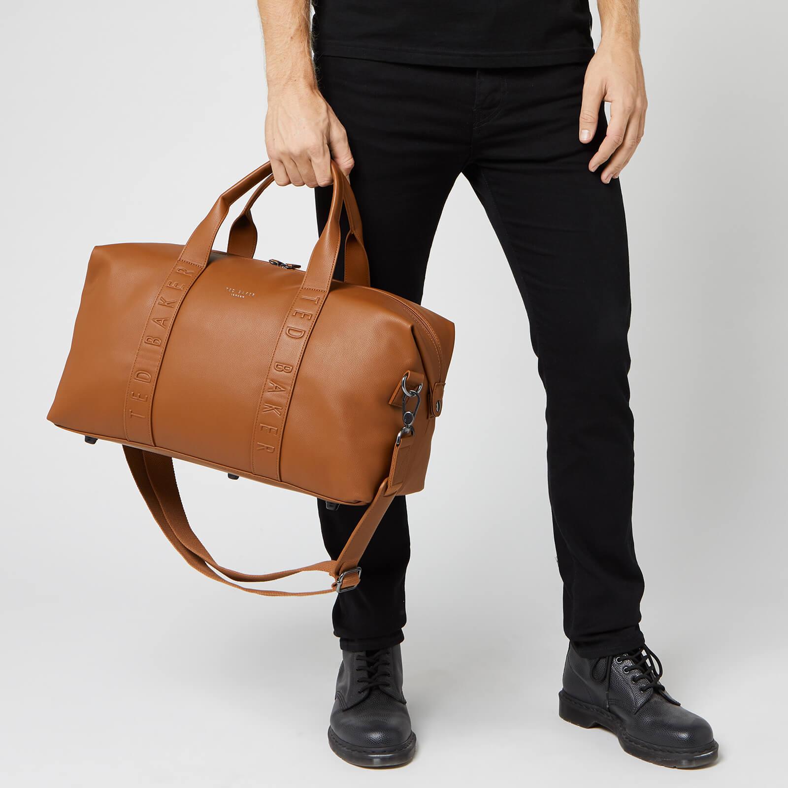 ted baker leather weekend bag