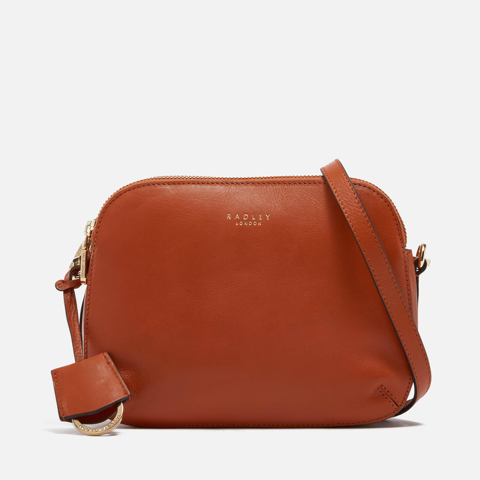 Radley Dukes Place Medium Ziptop Leather Cross Body Bag in Brown Lyst UK