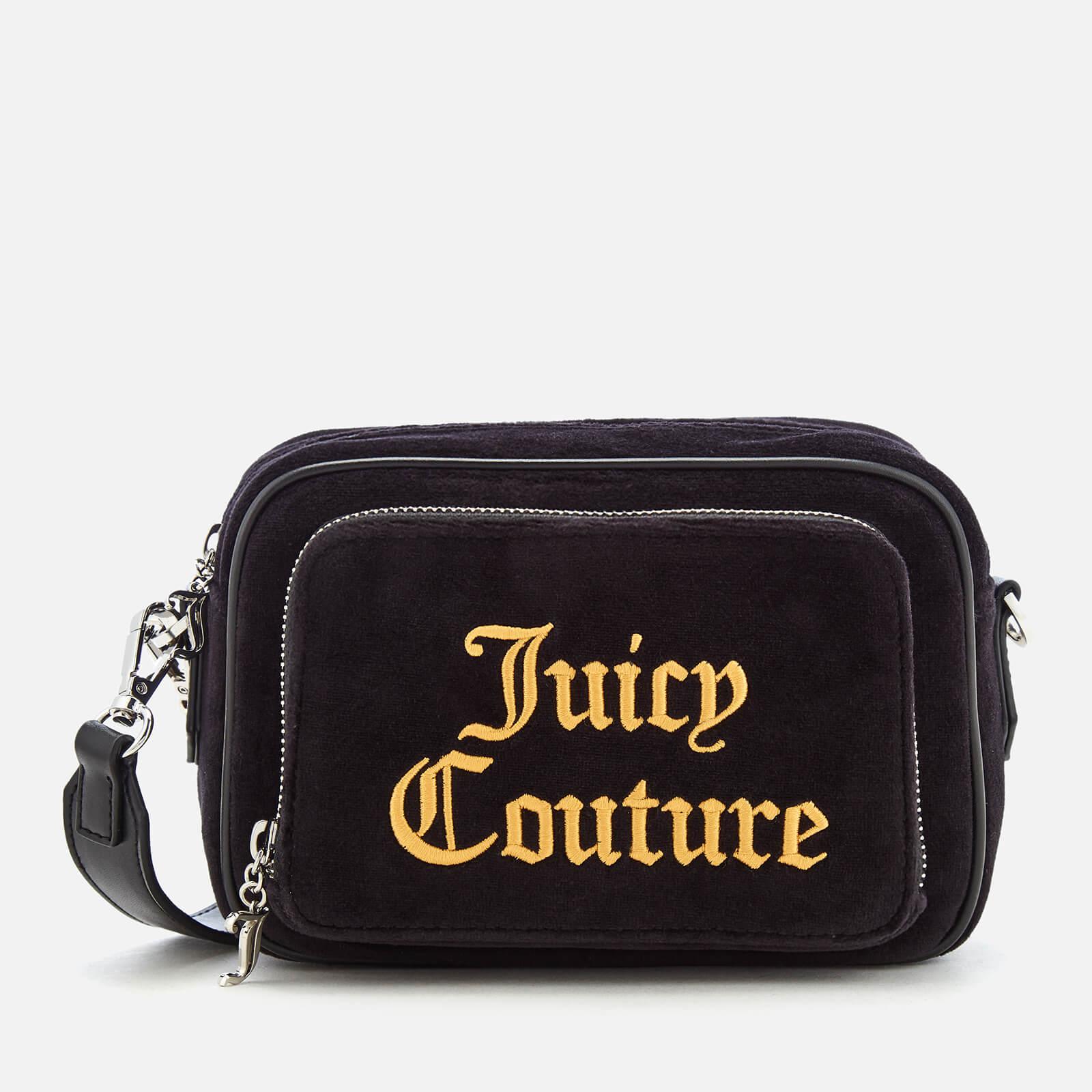 Juicy Couture Logo Camera Bag Cross Body in Black | Lyst