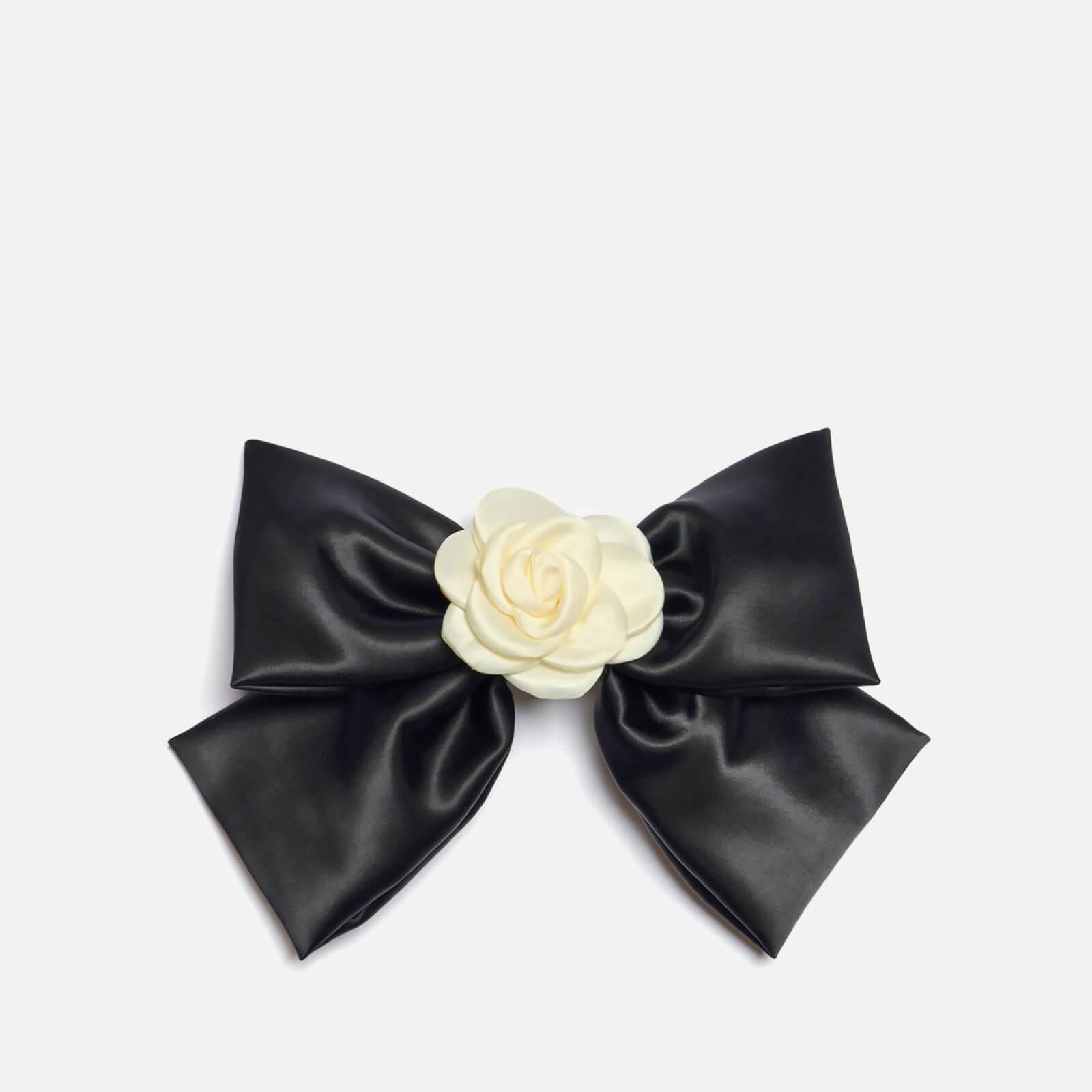 Sister Jane French Rose Satin Bow Hair Clip in Blue | Lyst