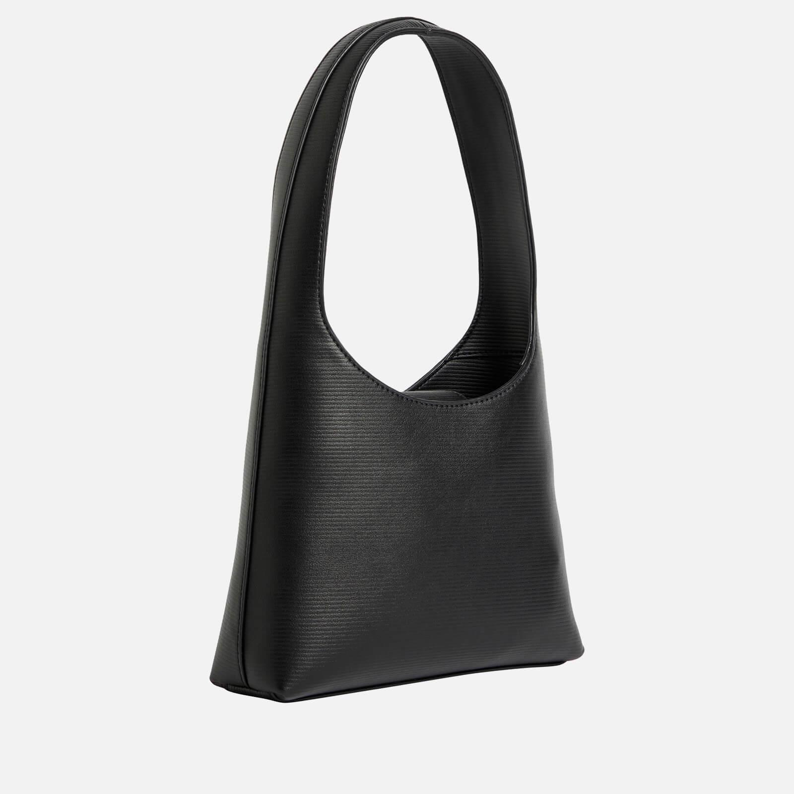 Calvin Klein Minimal Monogram Faux Leather Shoulder Bag in