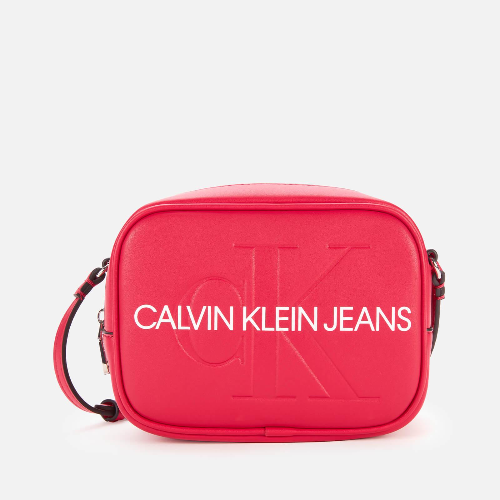 Calvin Klein Camera Bag in Red | Lyst