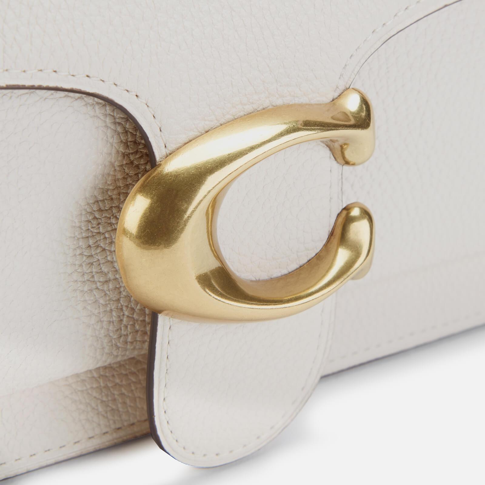 coach tabby white bag