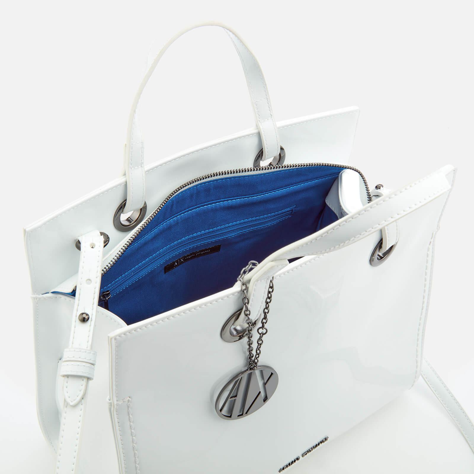 armani exchange patent bag