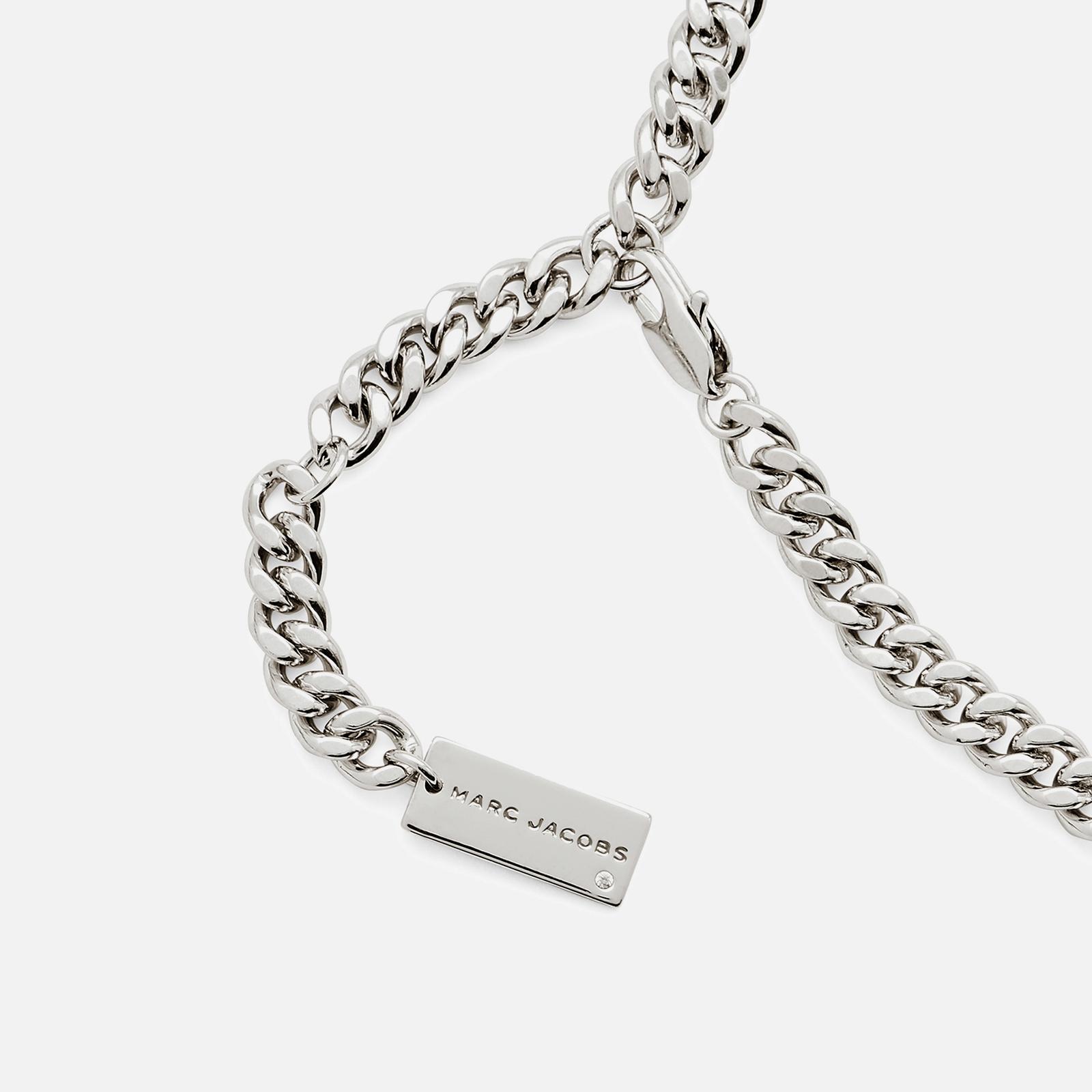 Marc Jacobs Cats Out Of The Bag Silver-plated Necklace in