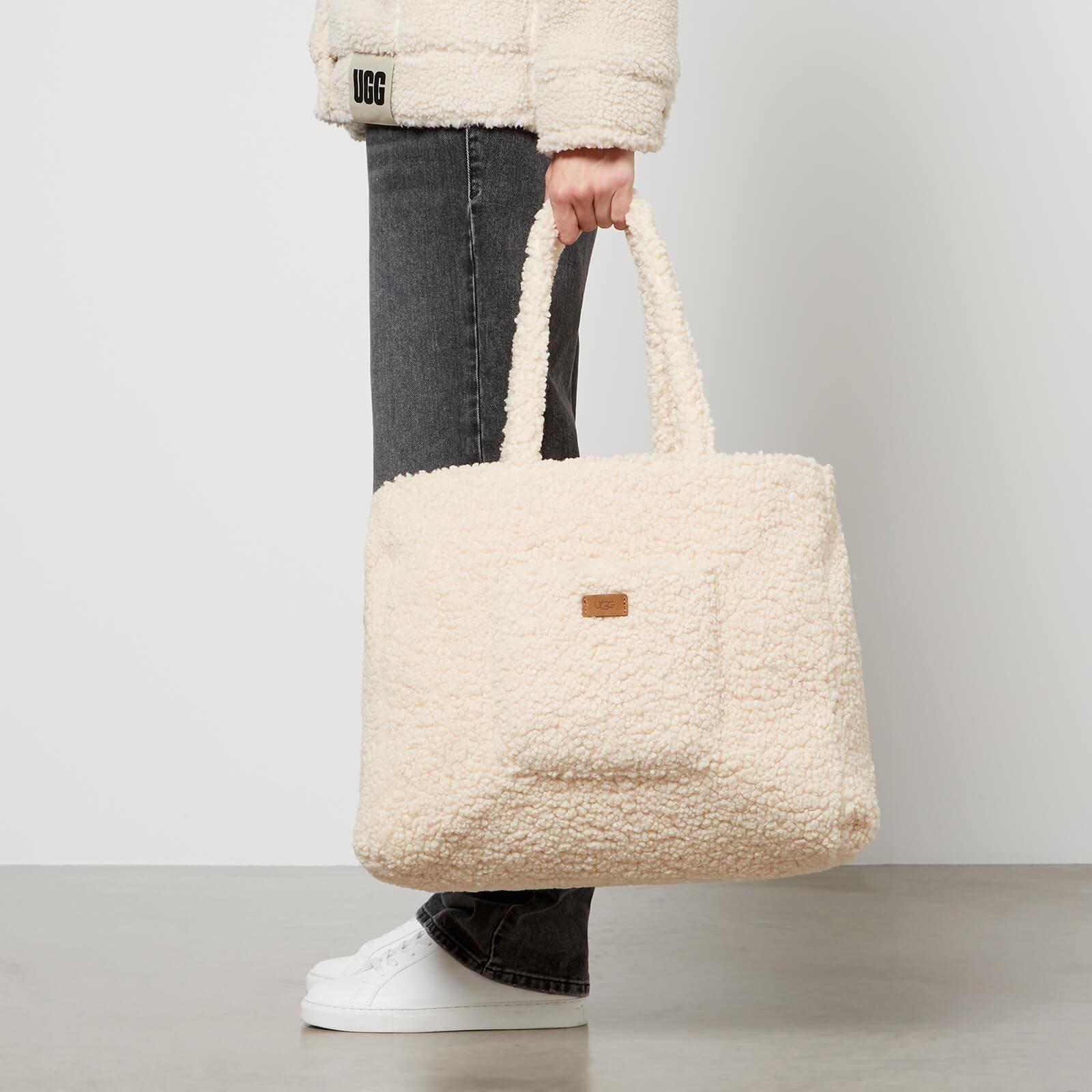 UGG Adrina Tote Sherpa Bag in Natural | Lyst