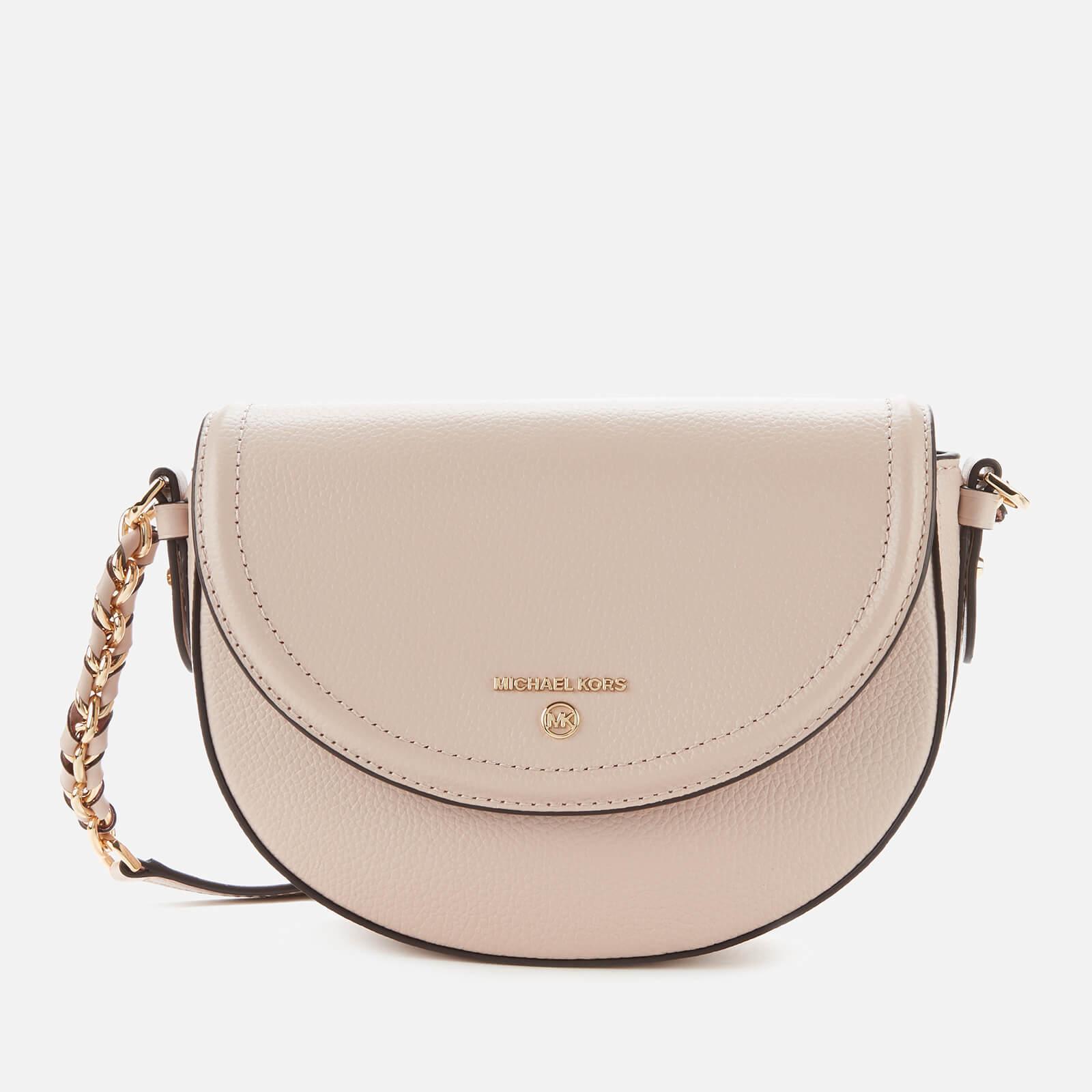 Michael kors half store dome crossbody bag black