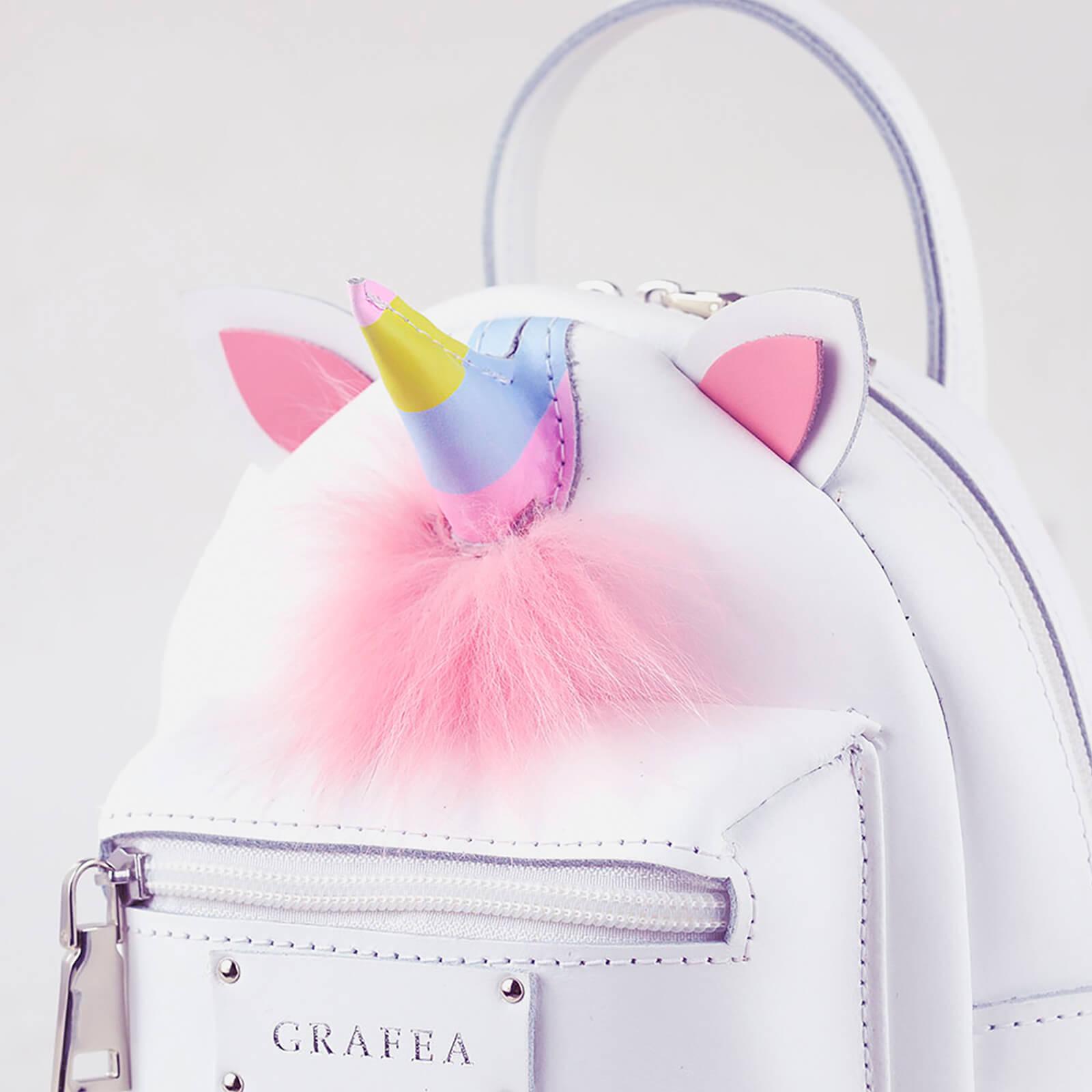 unicorn leather backpack