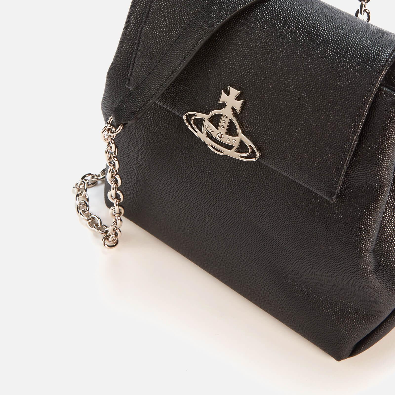 Vivienne Westwood Leather Windsor Bucket Bag in Black - Lyst