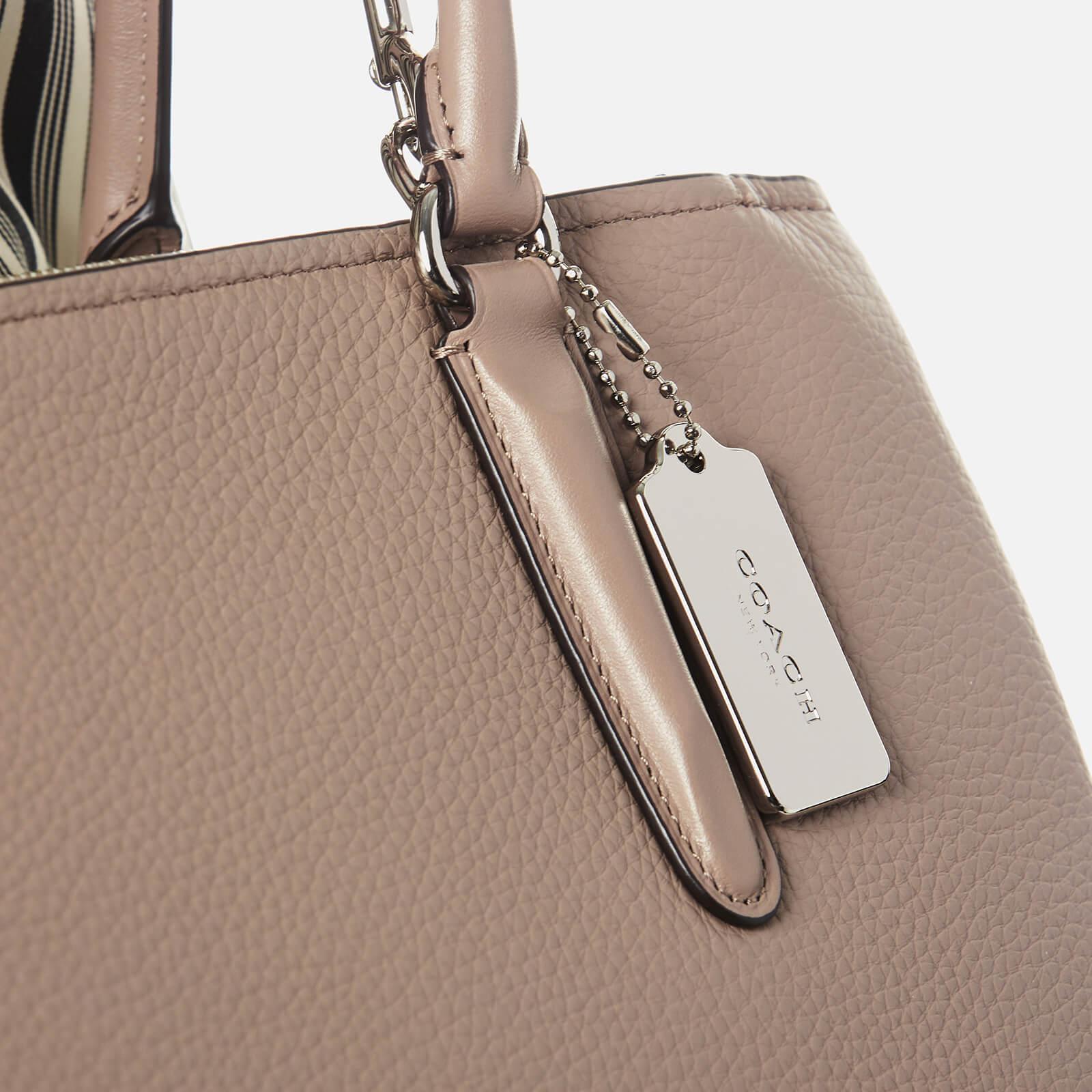Coach pebbled brooklyn 34 carryall hotsell