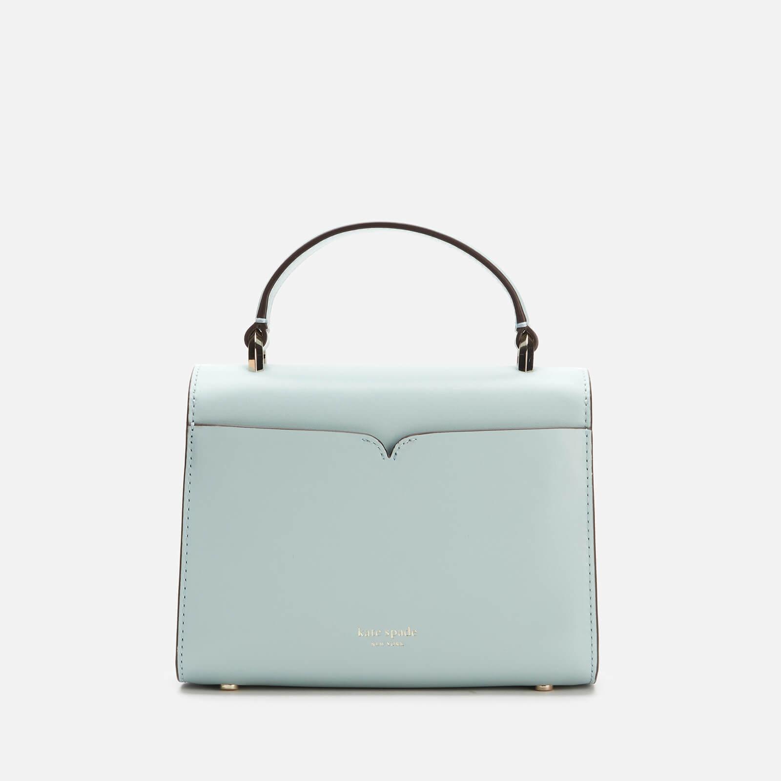 Kate Spade Nicola Twistlock Small Top Handle Bag in Blue