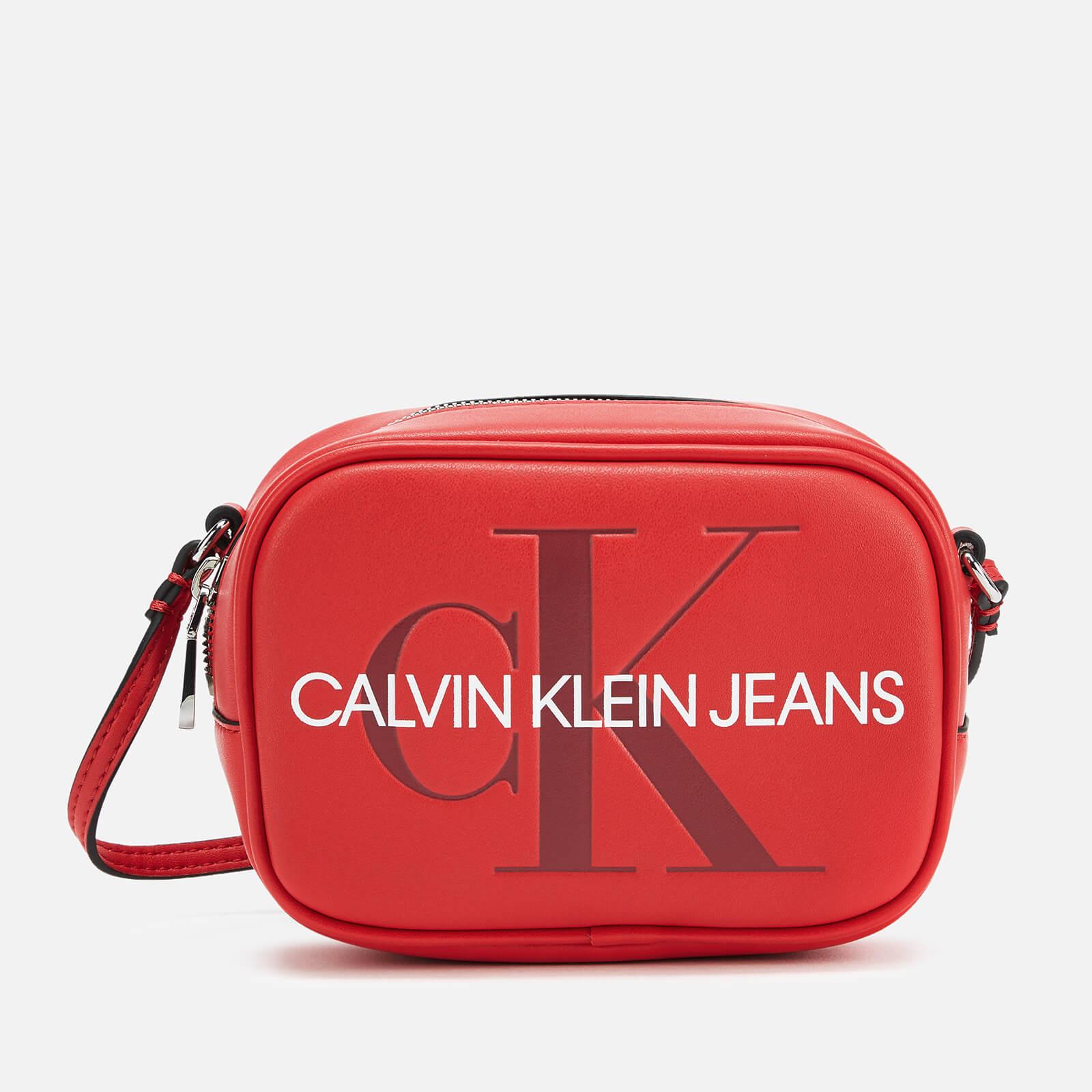 calvin klein monogram camera bag