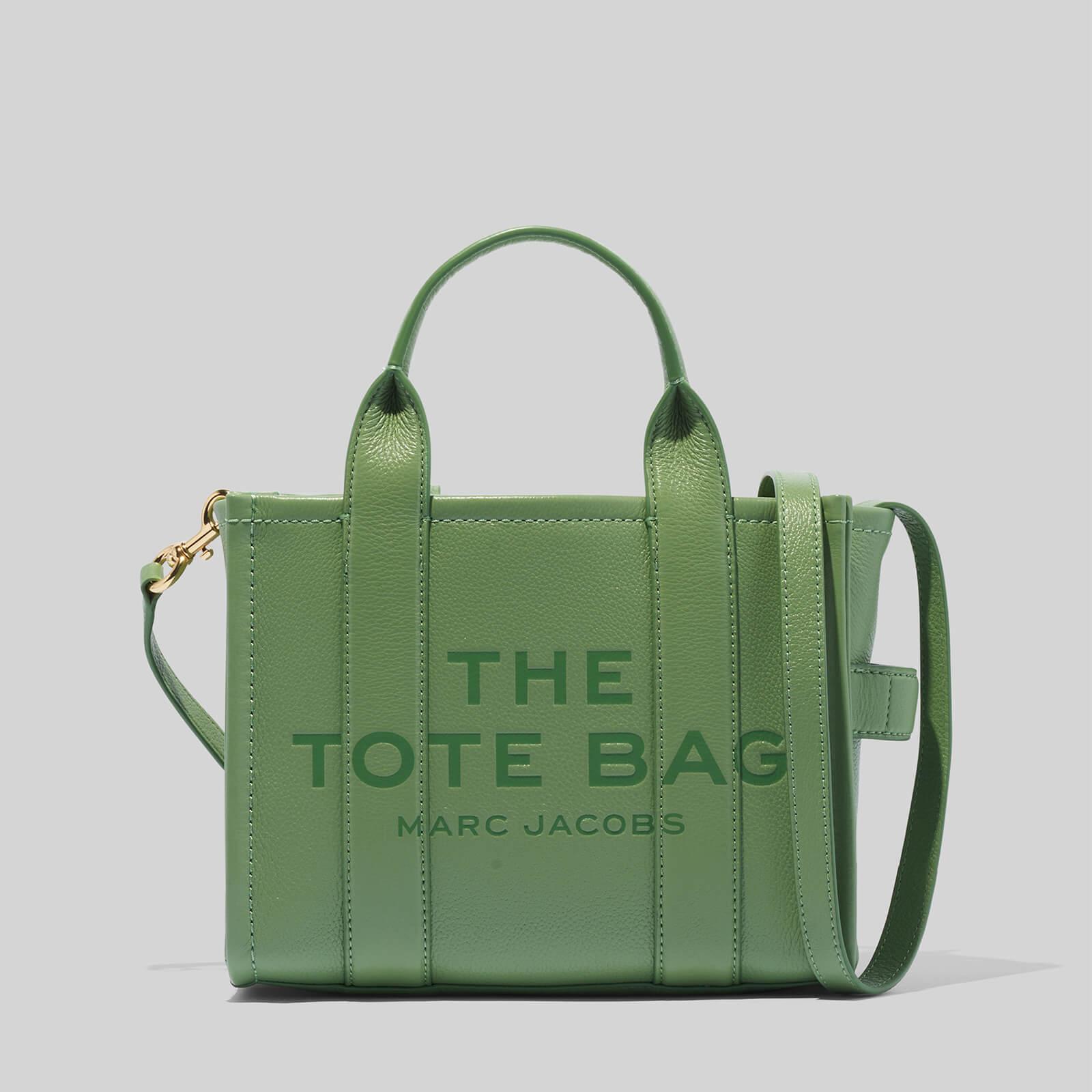 Marc Jacobs The Leather Mini Tote Bag in Green