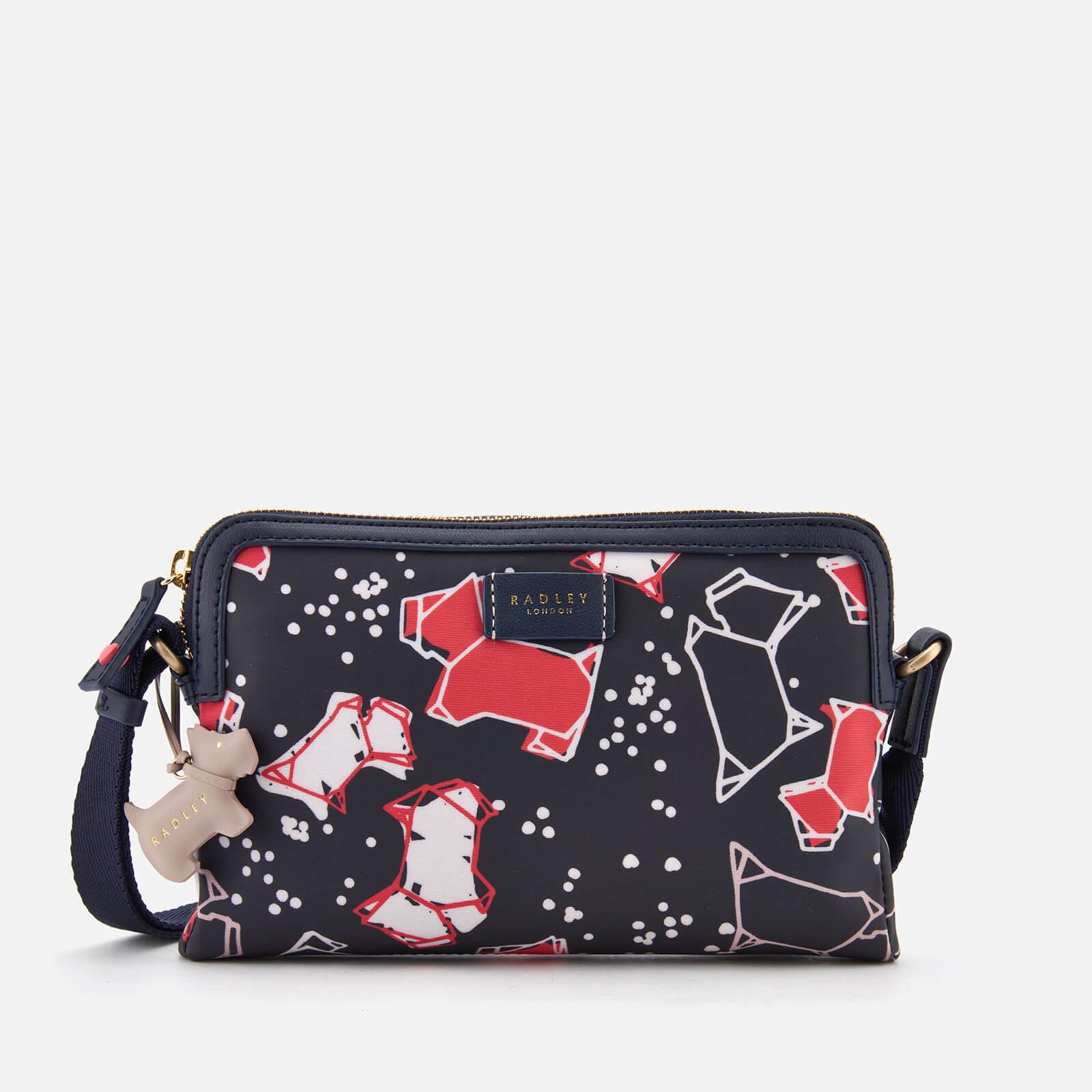 Radley Cotton Speckle Dog Small Zip-top Cross Body Bag - Lyst