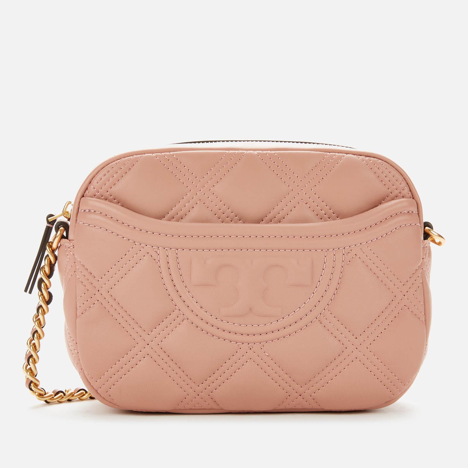 Tory Burch Leather Fleming Soft Camera Bag in Pink - Lyst