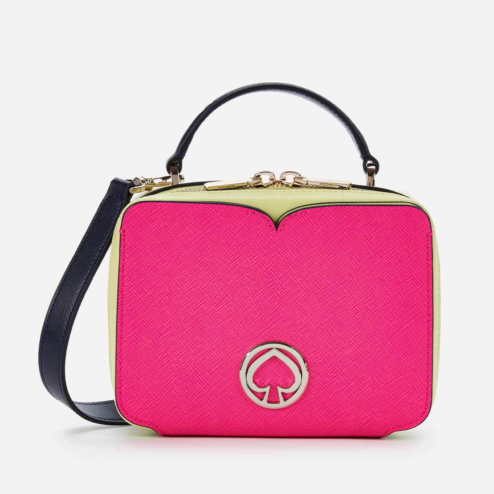 Kate Spade Leather Vanity Mini Top Handle Bag in Pink - Lyst