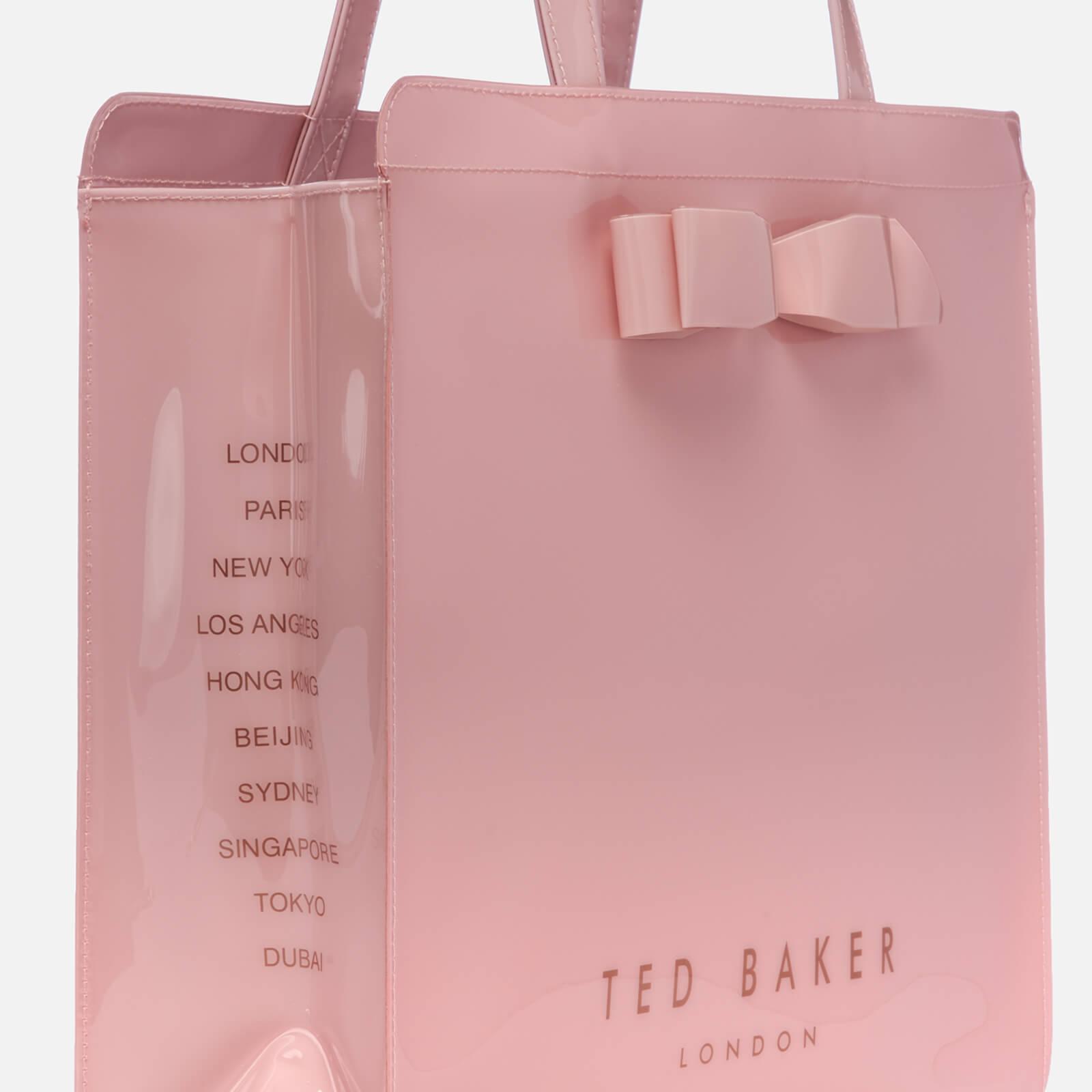 Ted Baker Almacon Bow Detail Large Icon Bag in Pink | Lyst