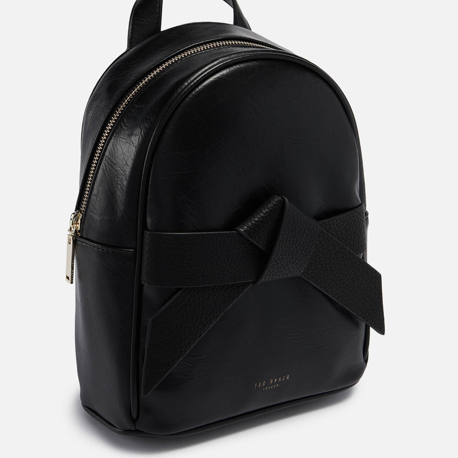 Ted Baker Mens Black Tysser Striped-trim Faux-leather Backpack 1 Size |  ModeSens