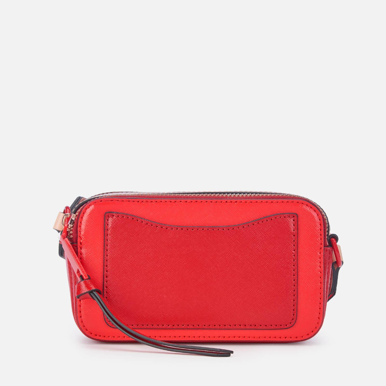 Marc Jacobs Snapshot DTM Camera Bag Poppy Red/Multi in Cowhide Leather with  Silver-tone - US