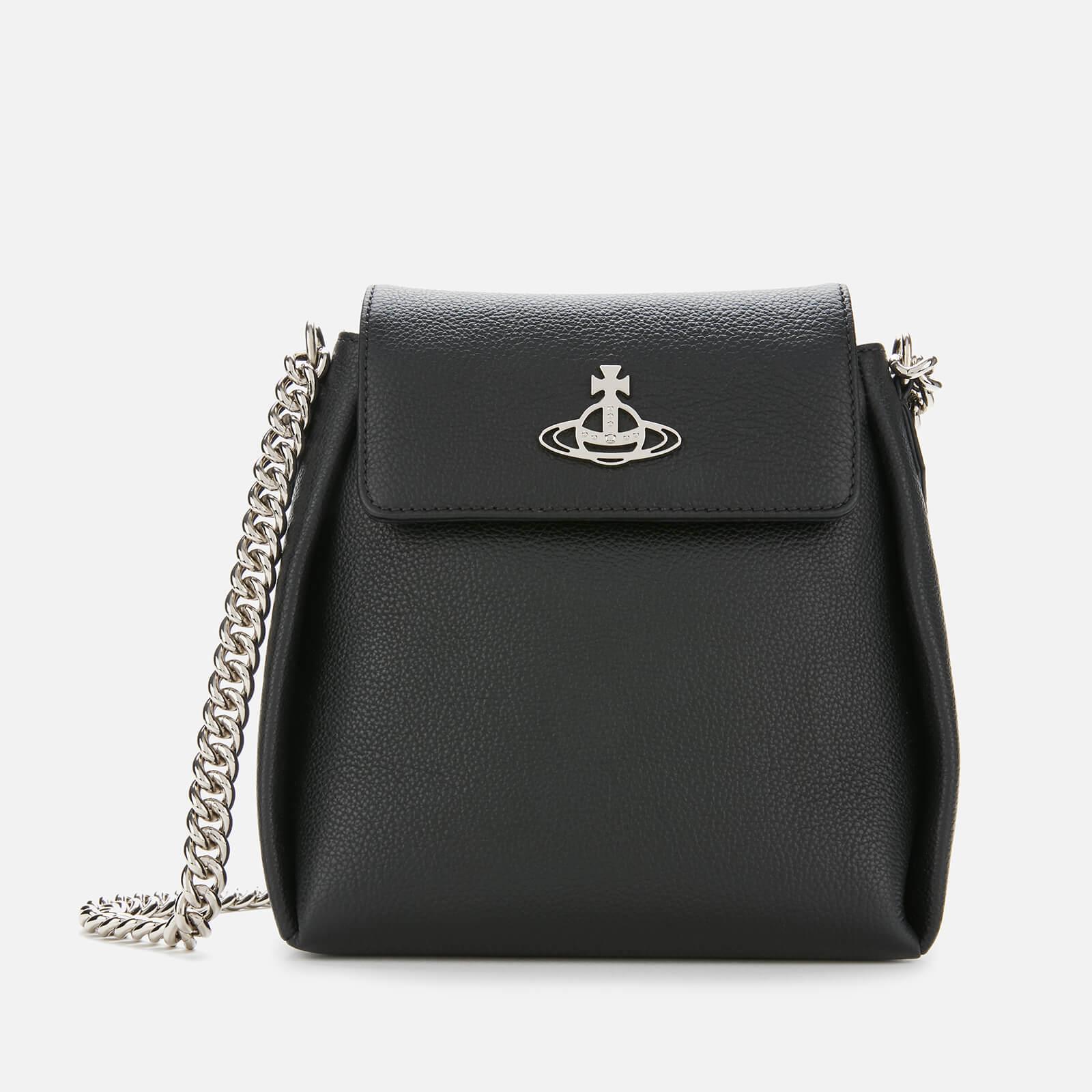 Vivienne Westwood Leather Windsor Bucket Bag in Black Lyst