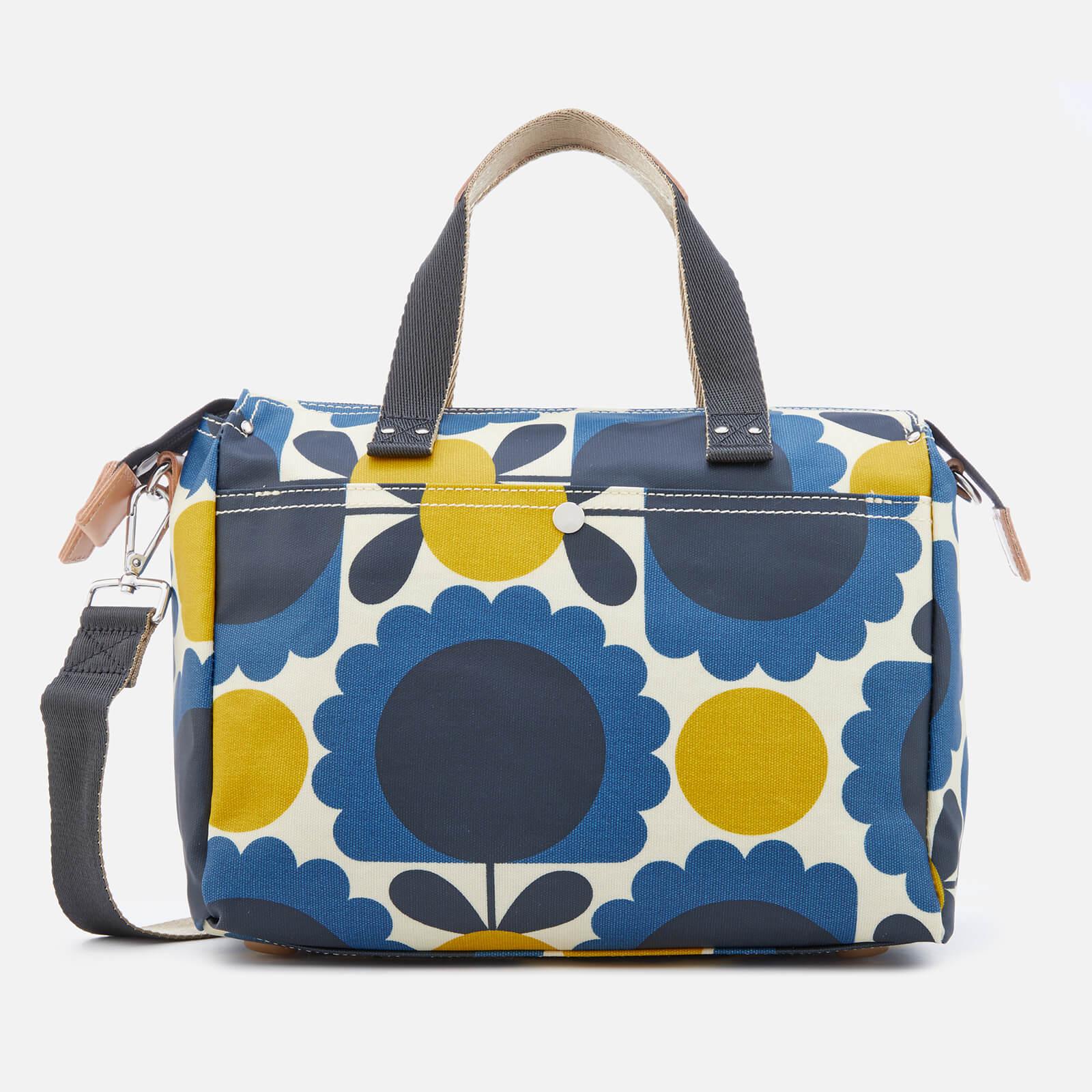 Orla Kiely Cotton Laminated Scallop Flower Small Messenger Bag in Blue Lyst