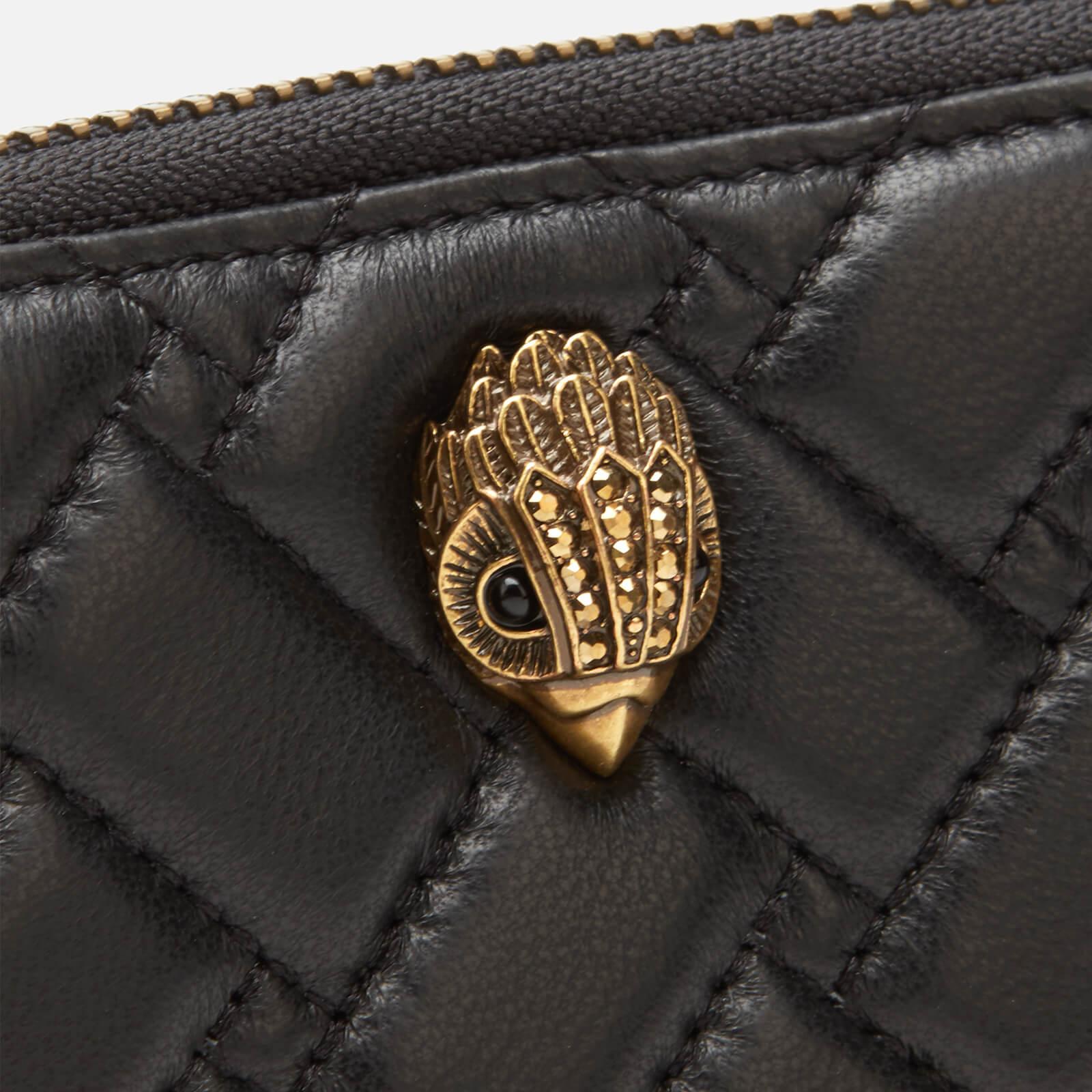 Kurt Geiger Leather Kensington Zip Around Wallet in Black - Save 10% - Lyst
