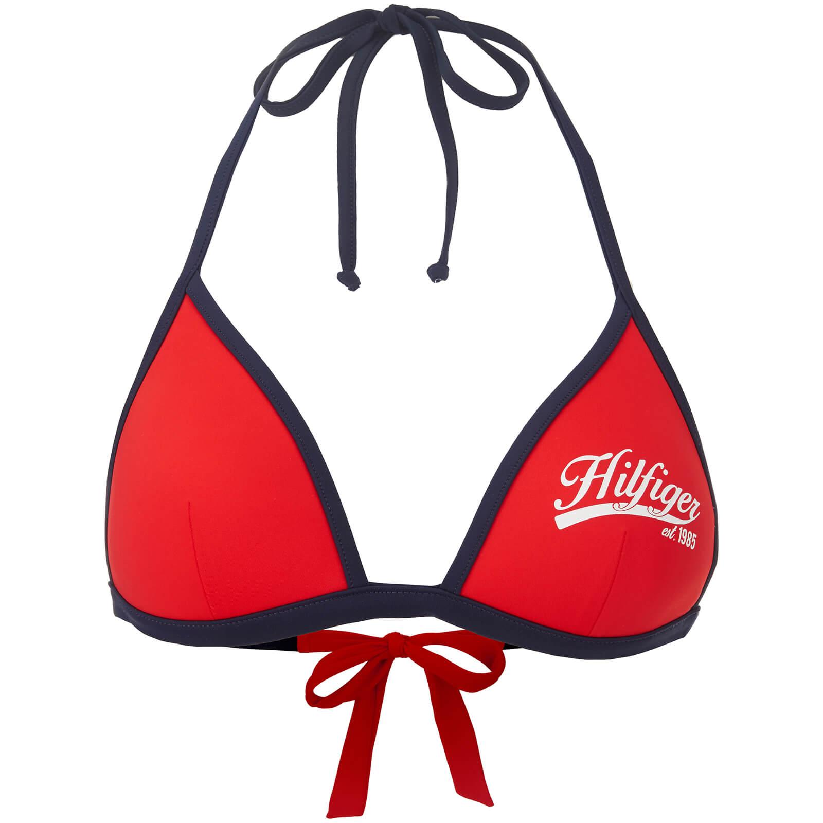 tommy hilfiger triangle bikini top