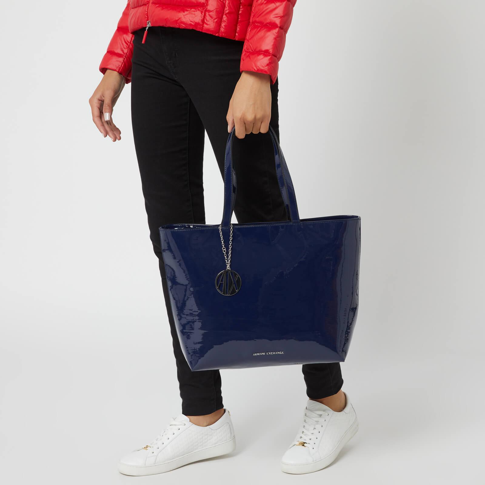 armani exchange patent bag
