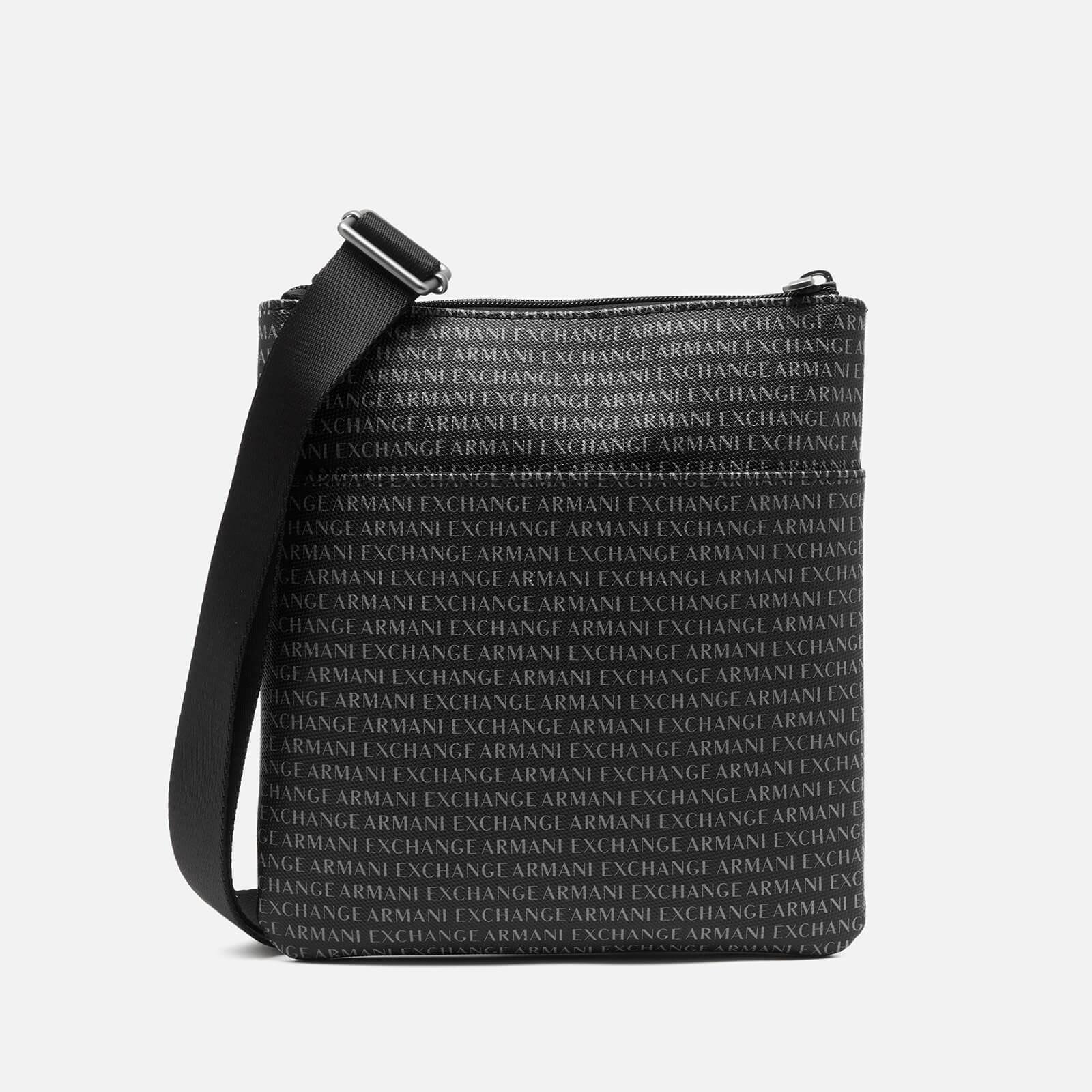 armani all over print pouch