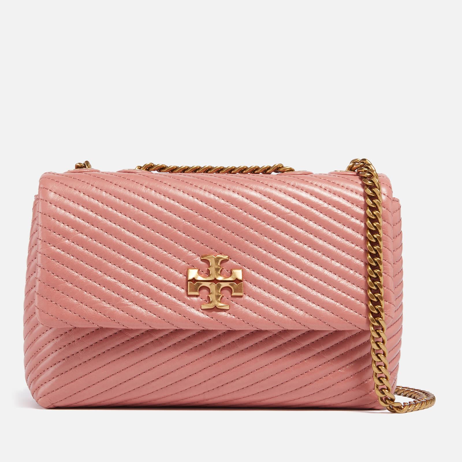 Tory Burch Kira Moto Small Convertible Leather Shoulder Bag in Pink Lyst
