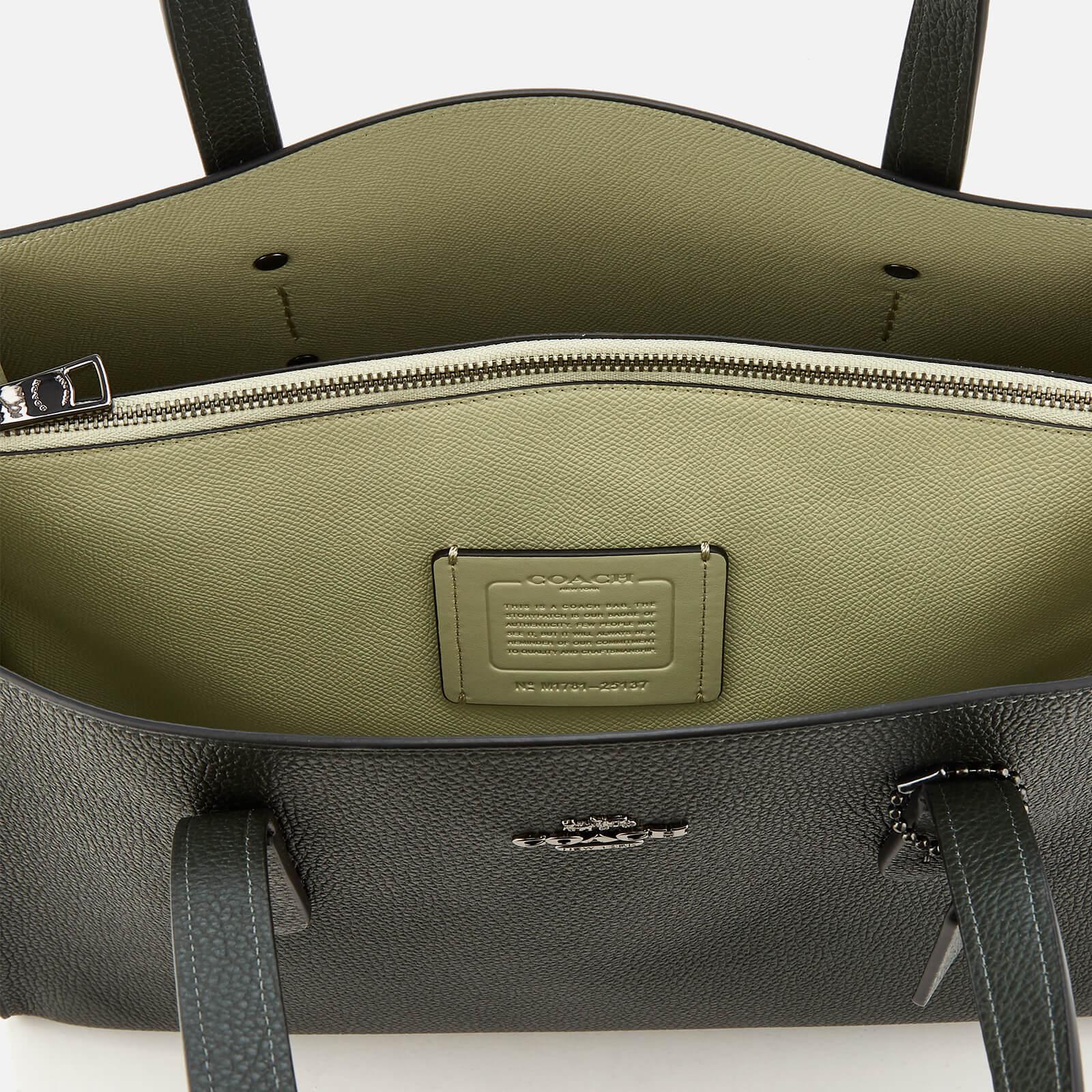 Coach Leather Charlie Carryall In Green Lyst