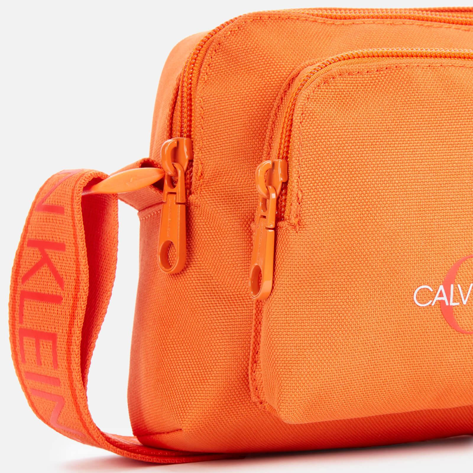 Calvin Klein Synthetic Nylon Camera Bag in Orange Lyst