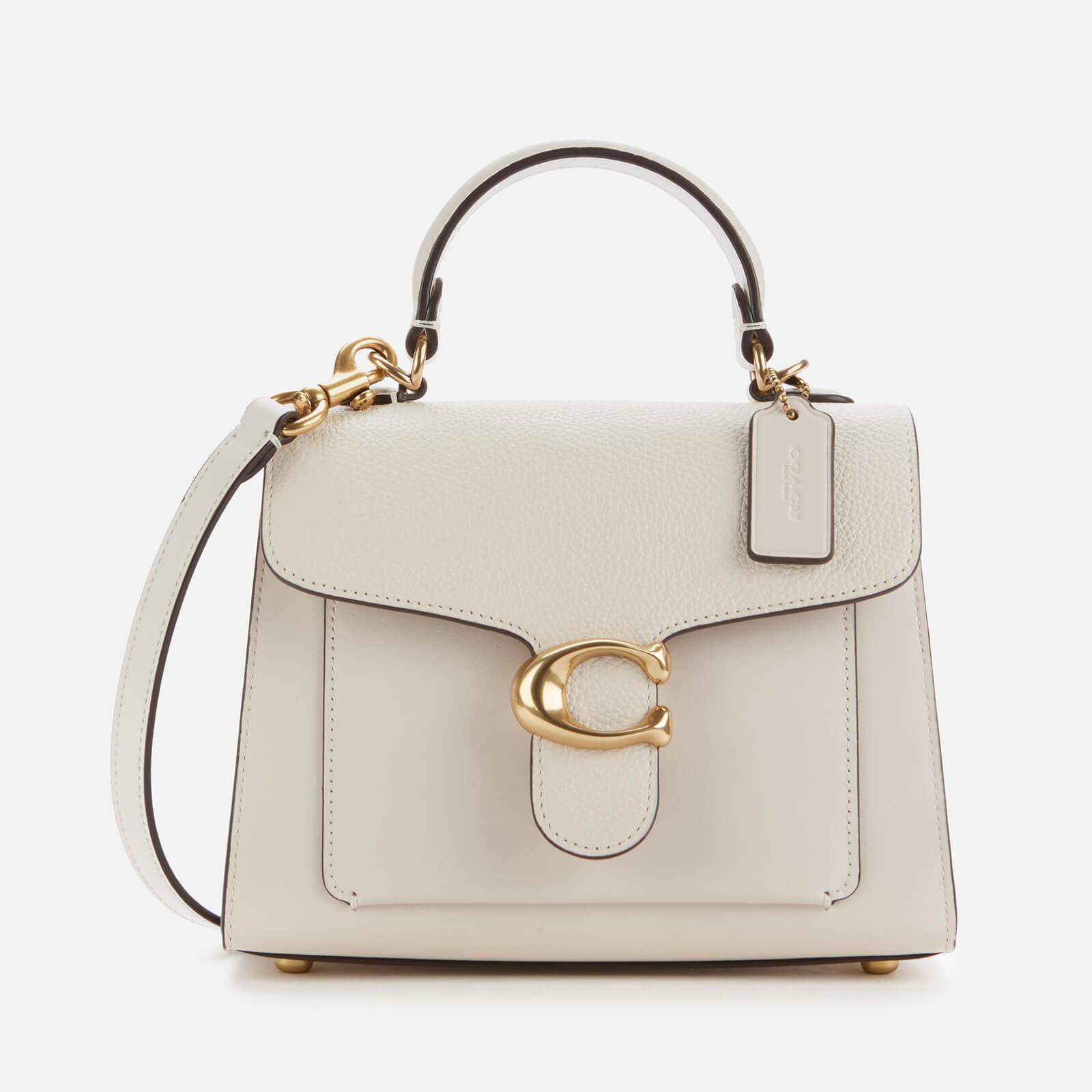 COACH Tabby Top Handle Bag 20 in White | Lyst