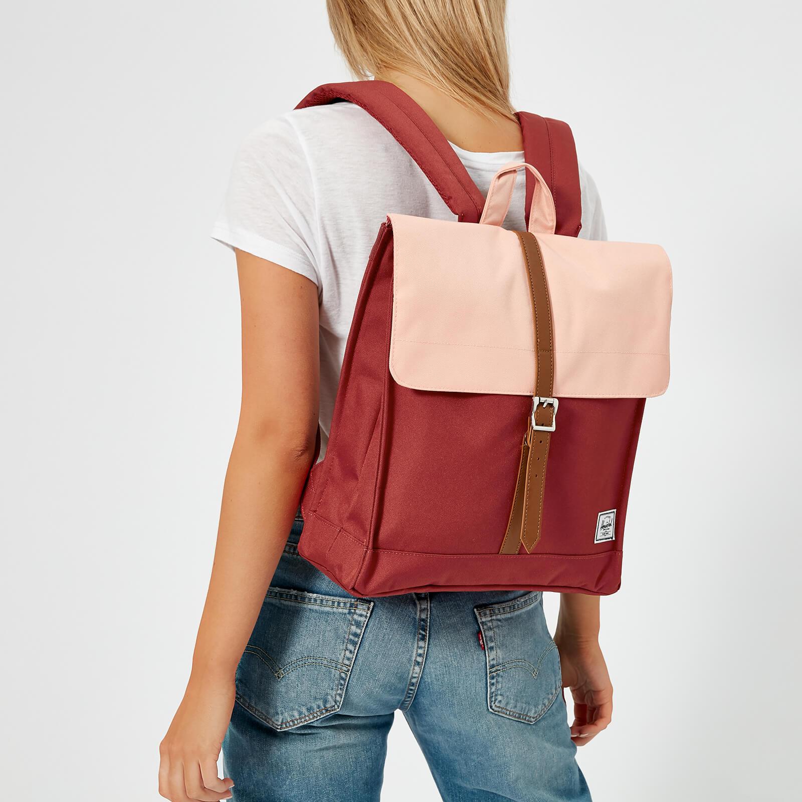 Herschel Supply Co. Canvas City Mid-volume Backpack in Red - Lyst