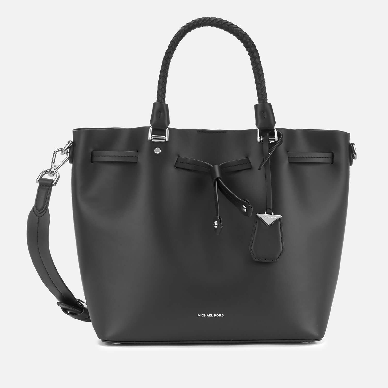 Michael Kors Blakely Leather Bucket Bag in Black Lyst Canada