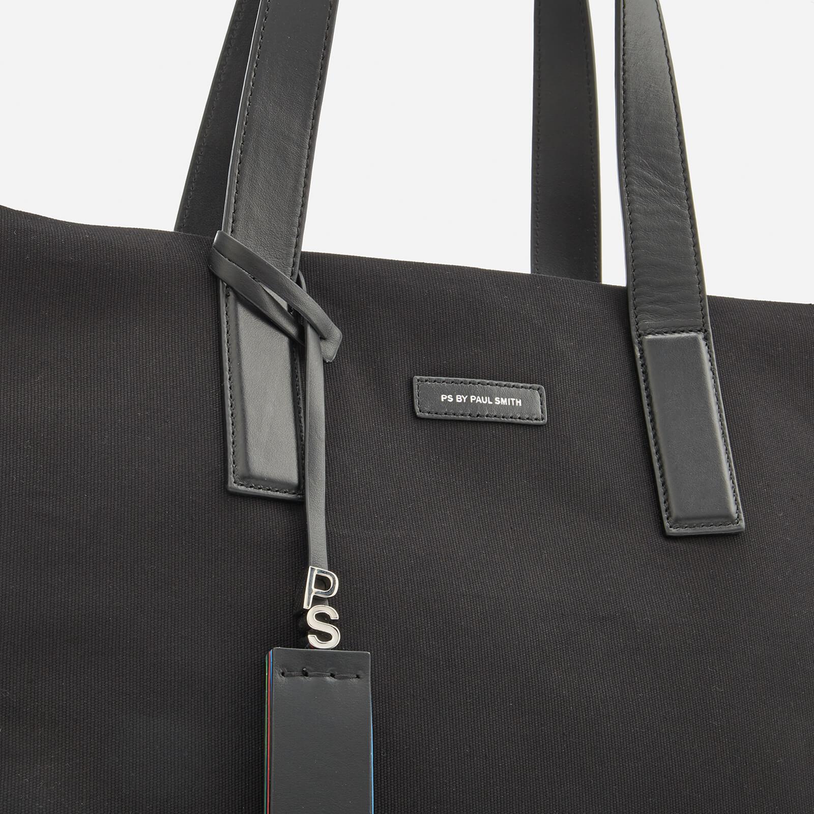 PS by Paul Smith Canvas Tote Bag in Black | Lyst