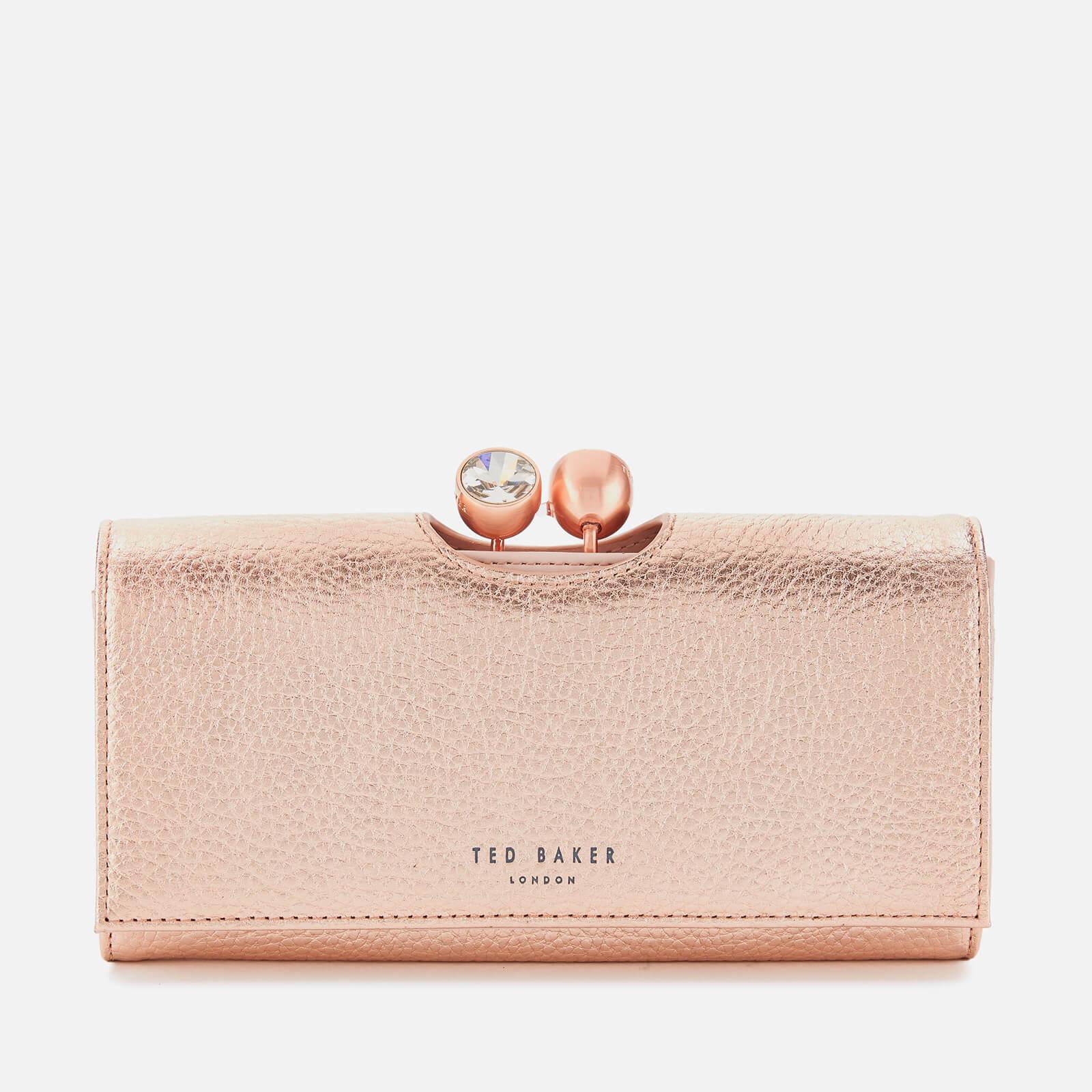 Ted Baker Pink and Rose-Gold Handle Bag - Pink Handle Bags