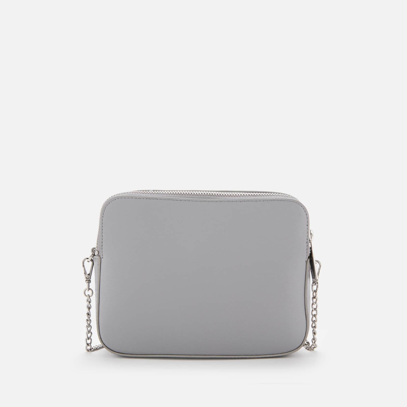 Ted Baker Leather Lauriie Double Zip Camera Bag in Grey (Gray) | Lyst