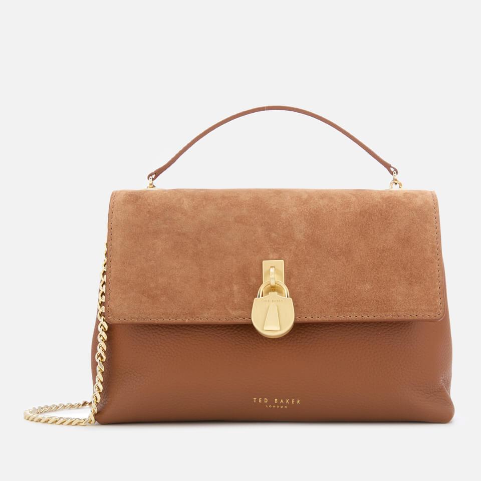 Ted baker suede best sale padlock cross body bag
