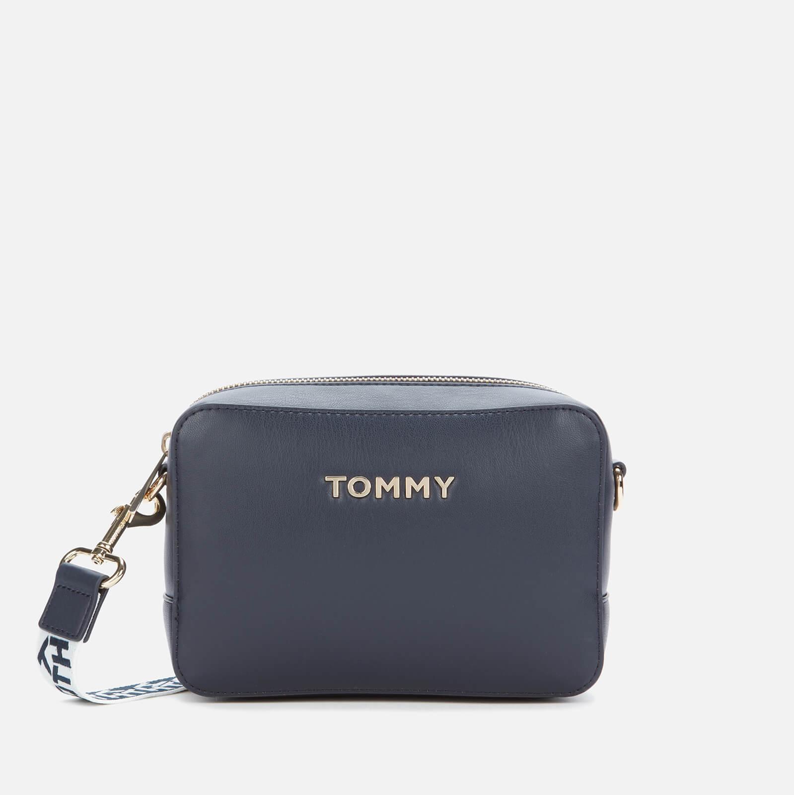 tommy hilfiger iconic camera bolsa beige